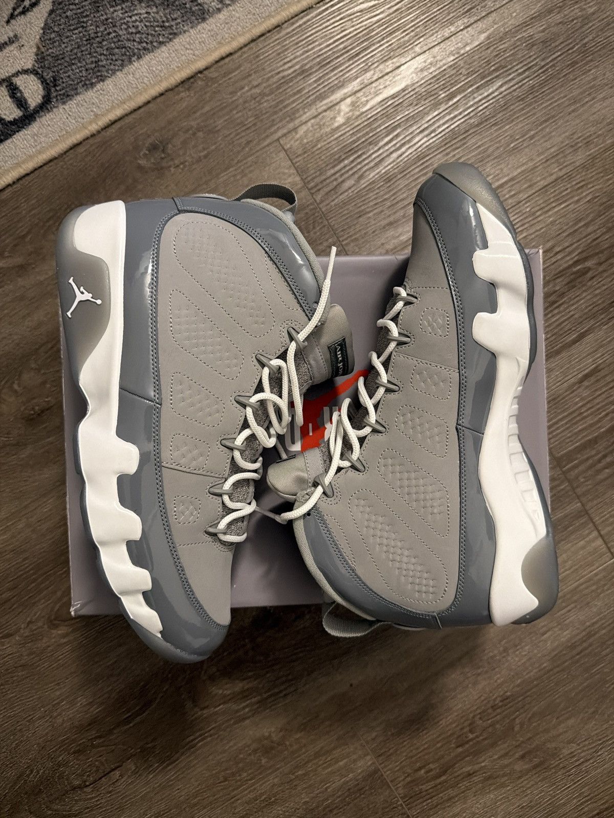 Jordan Brand COOL GREY RETRO 9 Size US 12 / EU 45 - 7 Thumbnail