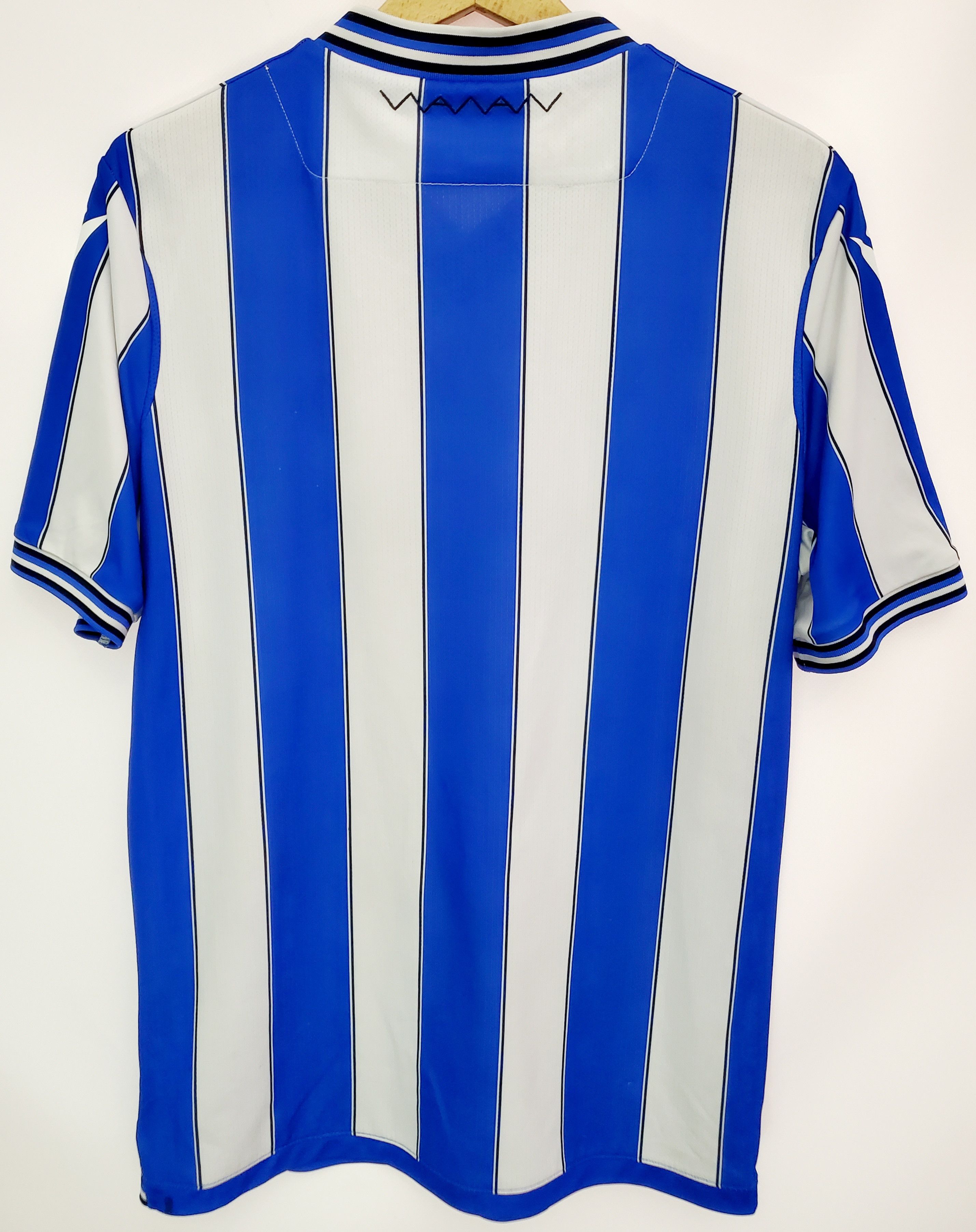 Macron Original Sheffield Wednesday 2022/2023 Home jersey sizeM,L Size US L / EU 52-54 / 3 - 5 Thumbnail