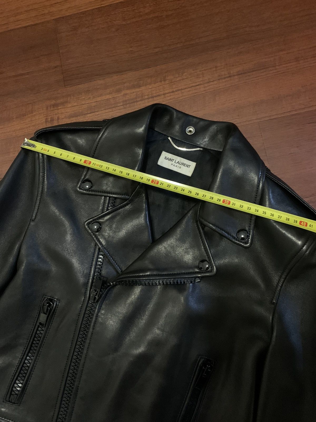 Saint Laurent Paris Saint Laurent 2015FW Black hardware Lambskin L01 Size US M / EU 48-50 / 2 - 8 Thumbnail