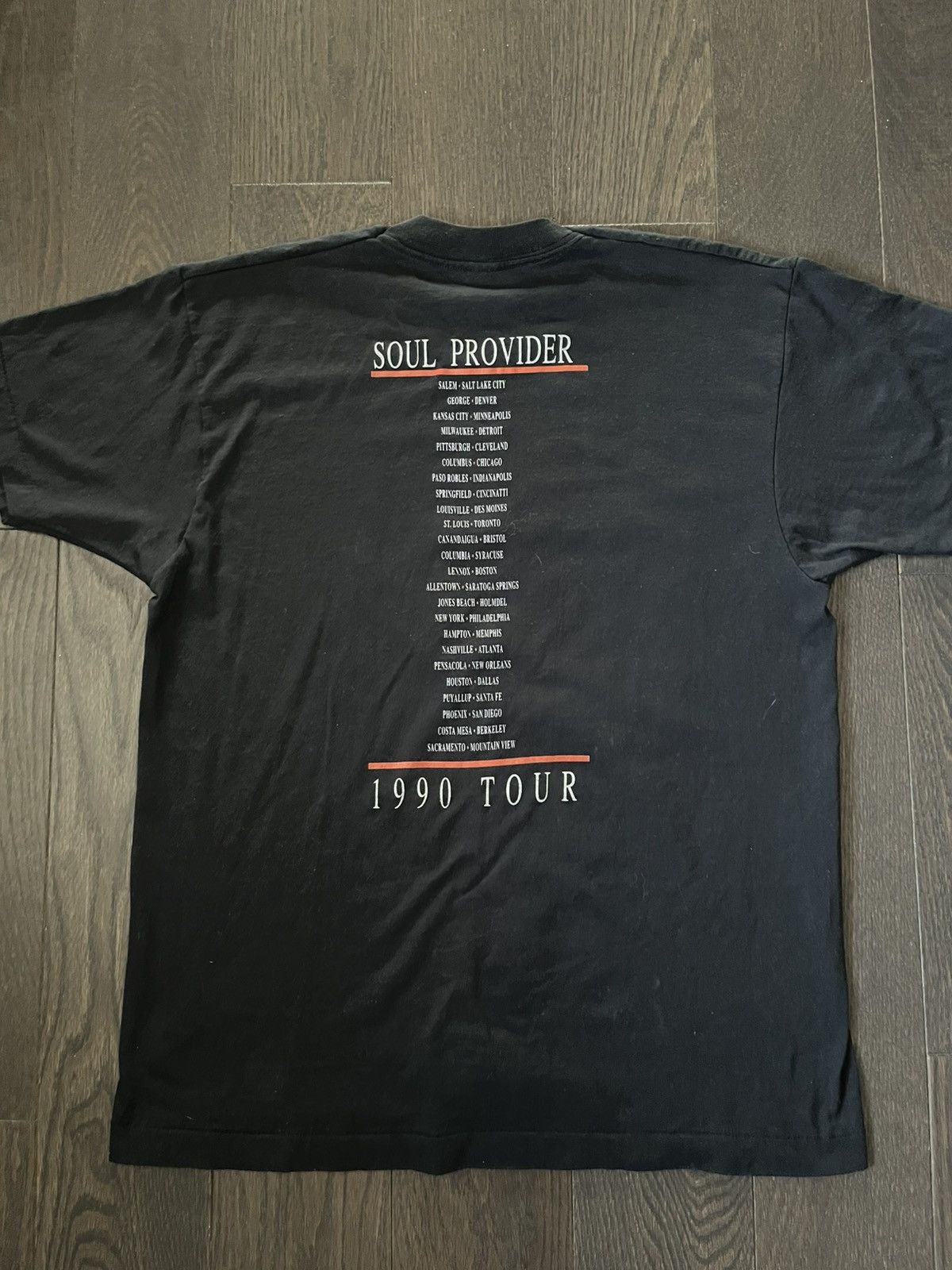 Band Tees × Vintage Vintage 1990 Michael Bolton Soul Provider Tour T Shirt Size US XL / EU 56 / 4 - 2 Thumbnail