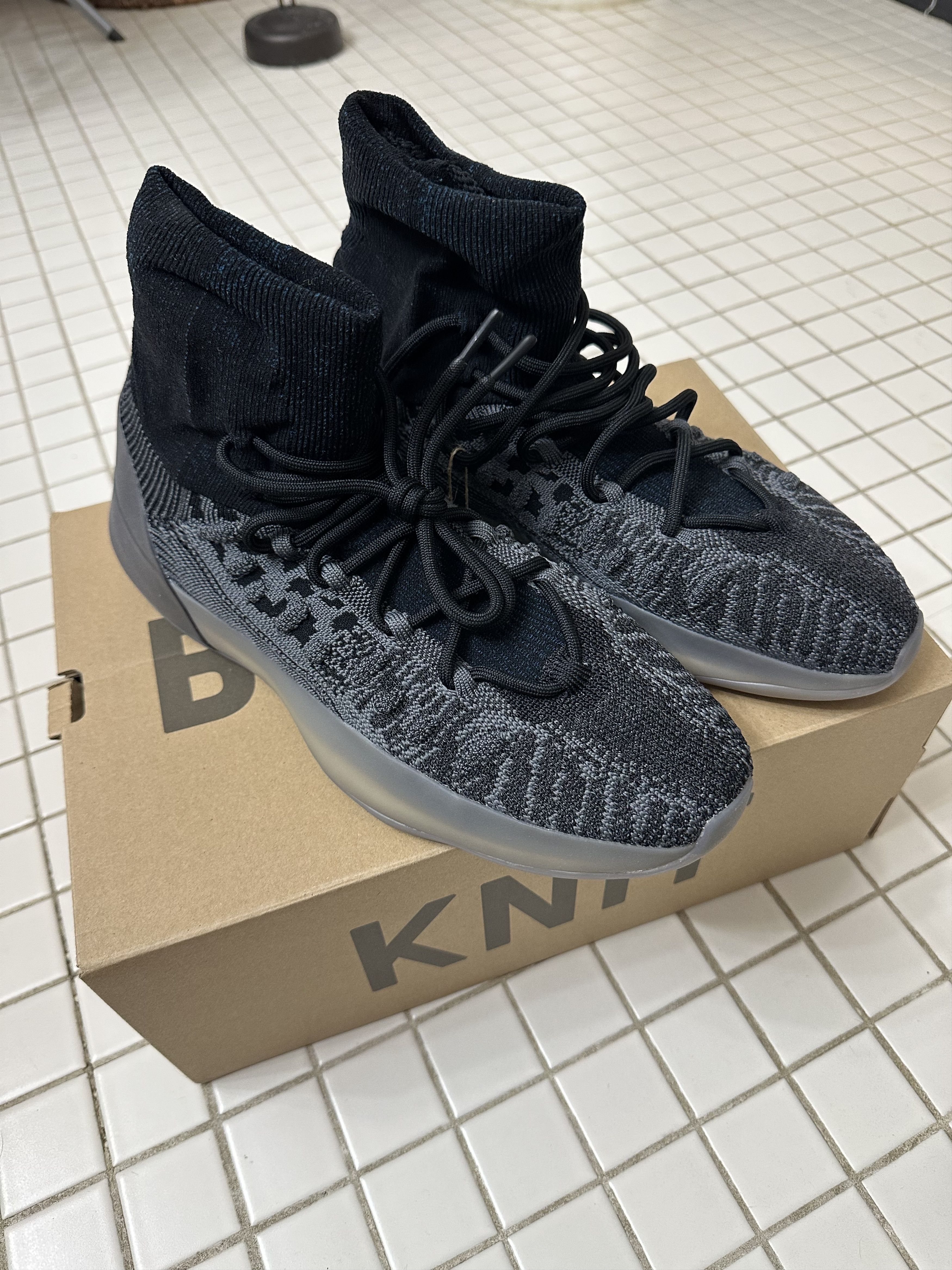 Adidas × Yeezy Adidas YZY Basketball Knit Sneakers Size US 10.5 / EU 43-44 - 4 Thumbnail