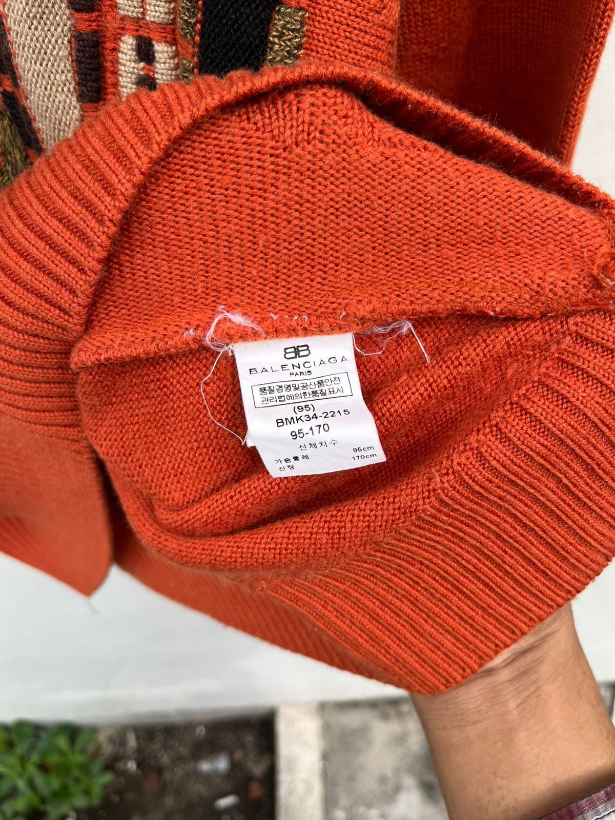 Balenciaga Vintage Balenciaga 3D Knit Sweater Size US M / EU 48-50 / 2 - 6 Thumbnail