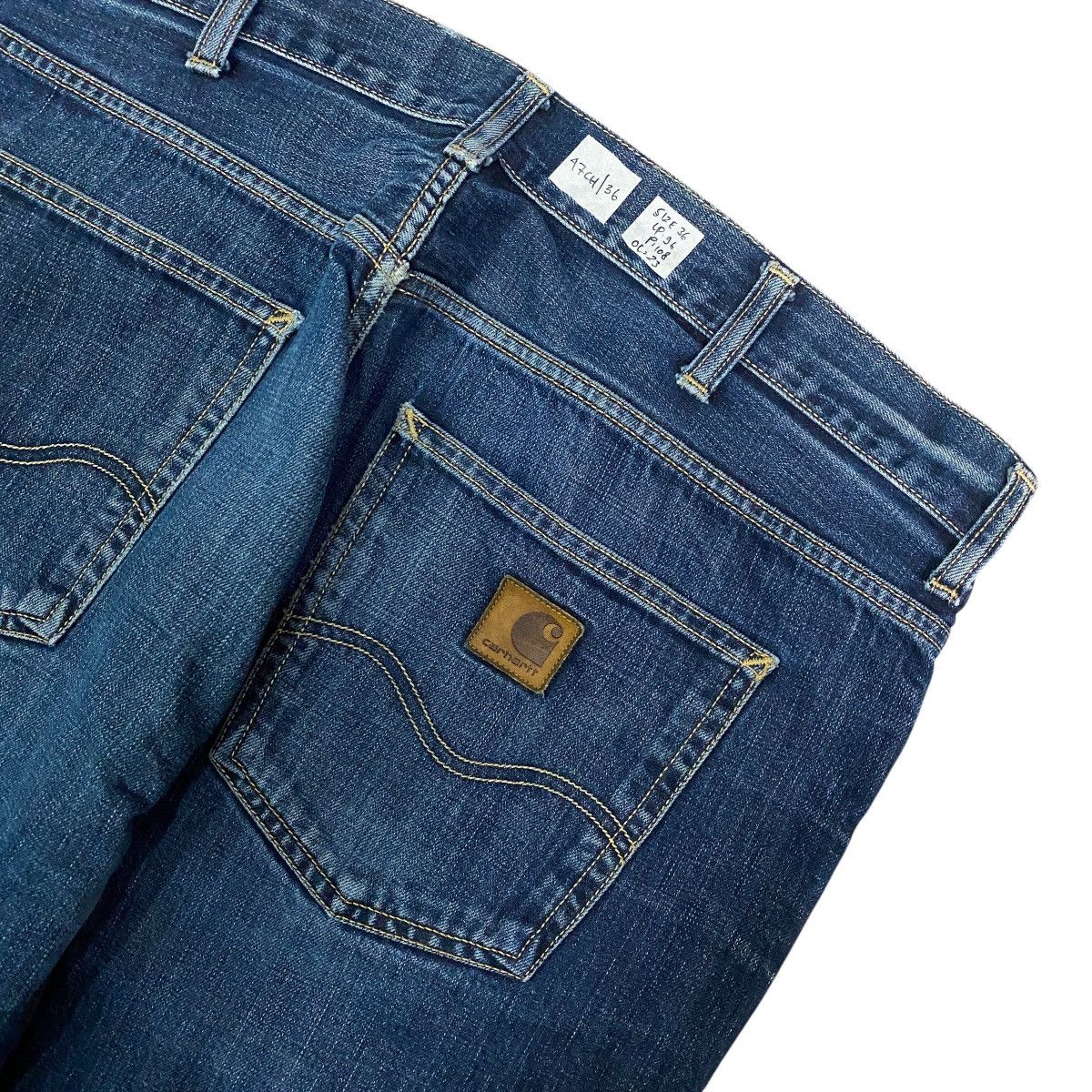 Carhartt × Vintage Carhartt WIP Marlow Pant Jean Size US 34 / EU 50 - 4 Thumbnail