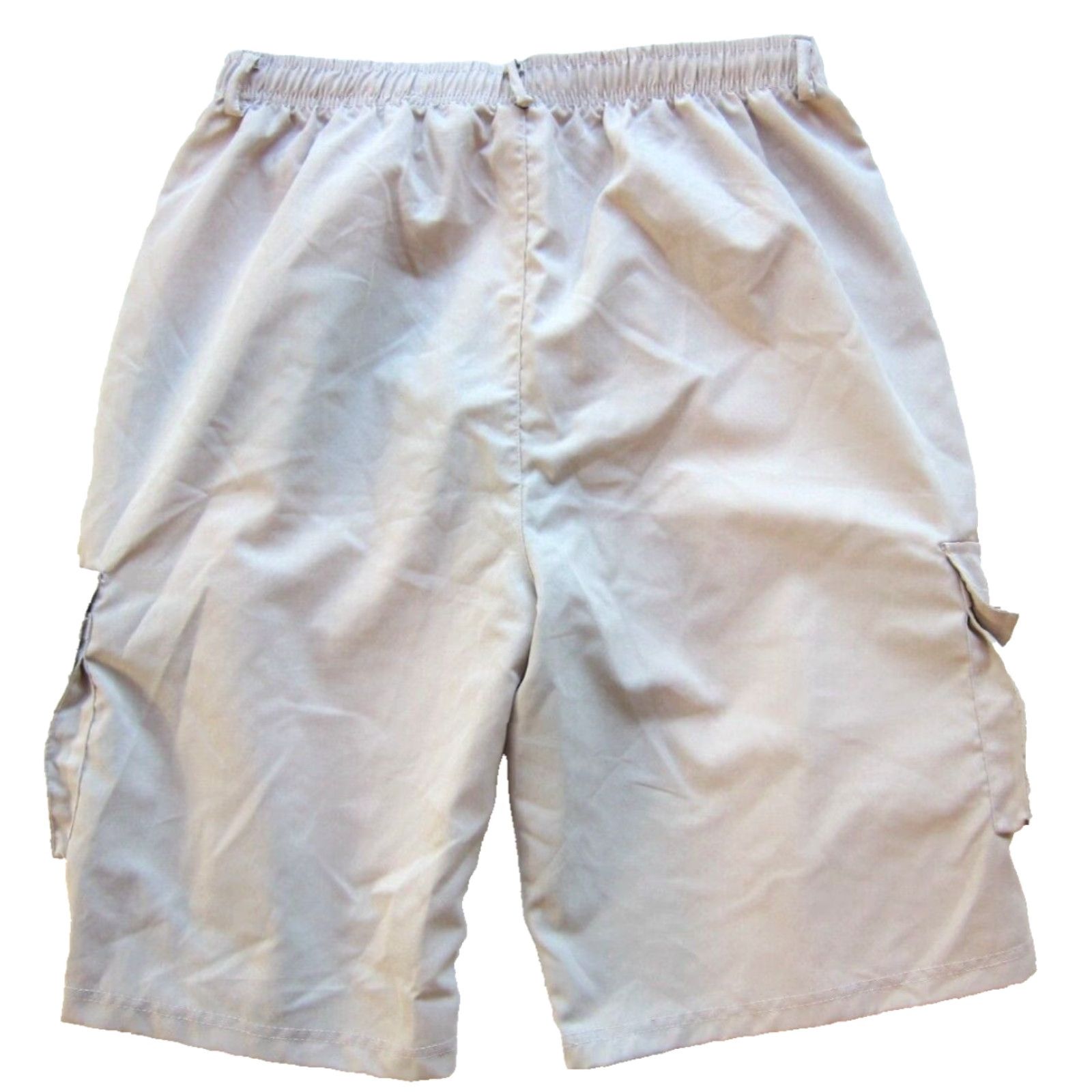 Carhartt VINTAGE Carhartt Beige Elastic Waist Pocket Cargo Bermuda Short Men Small Size US 29 - 2 Thumbnail