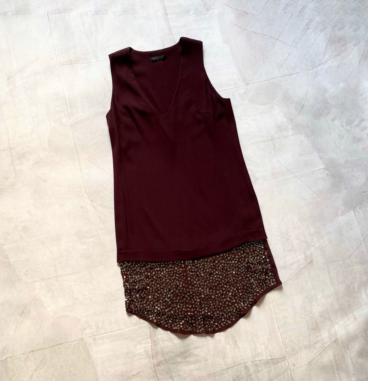 Pinko PINKO Rhinestone Sleeveless Maxi Dress Size S / US 4 / IT 40 - 1 Thumbnail