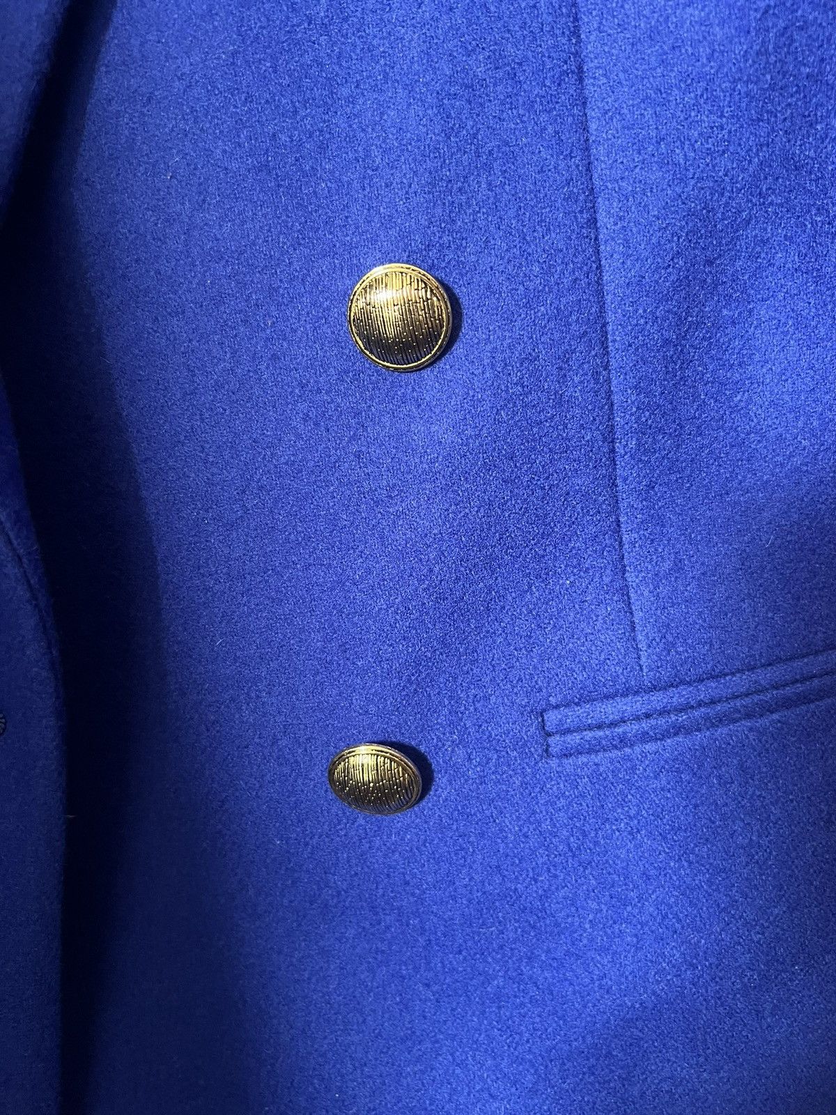 Saint Laurent Paris Blue blazer Saint Laurent with gold buttons size 50 rare Size 50R - 4 Thumbnail