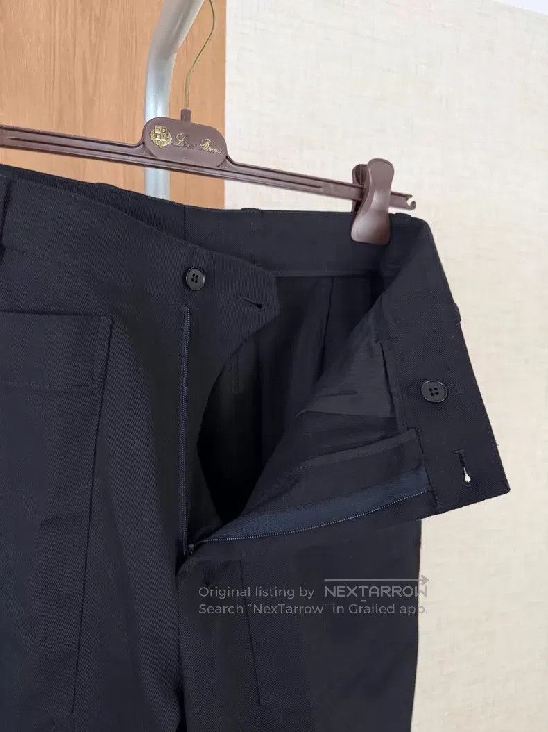 Hermes Hermes Men's casual pants made of gabardine for spring and Size US 40 / EU 56 - 3 Thumbnail