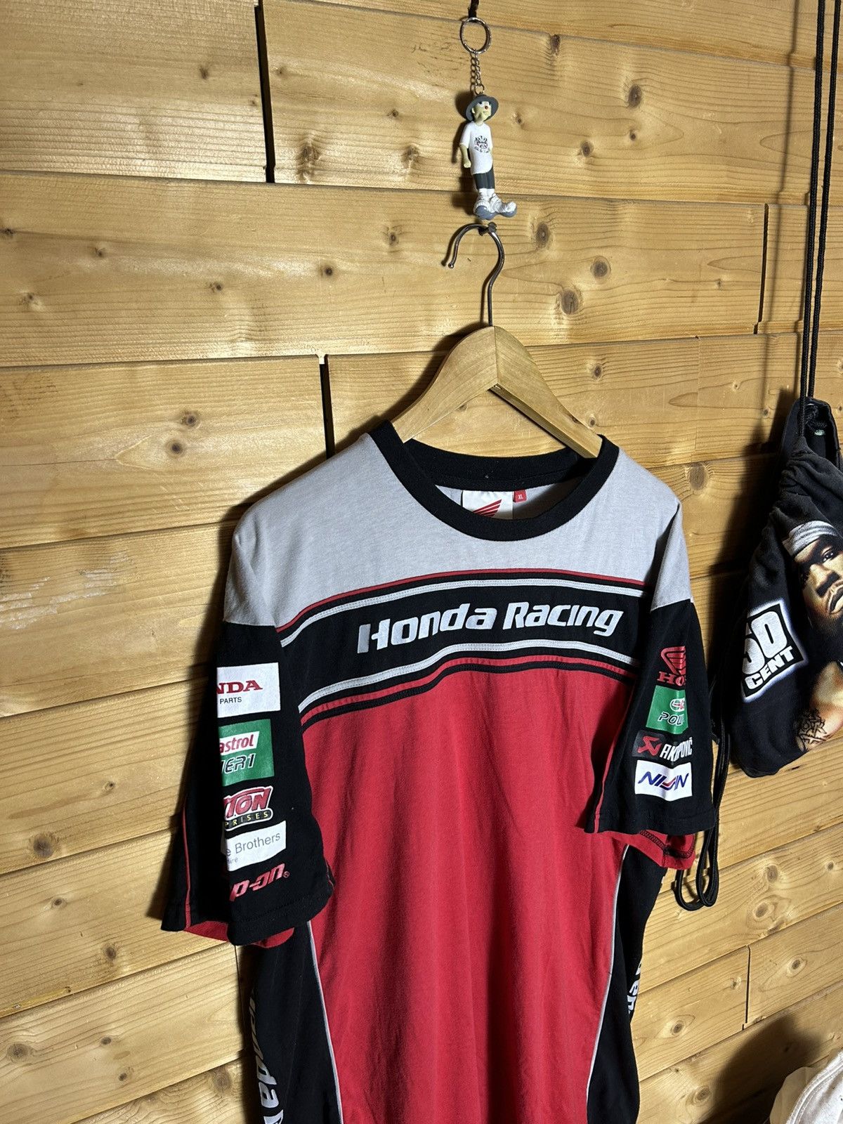 Honda Honda racing t shirt Size US XL / EU 56 / 4 - 2 Thumbnail