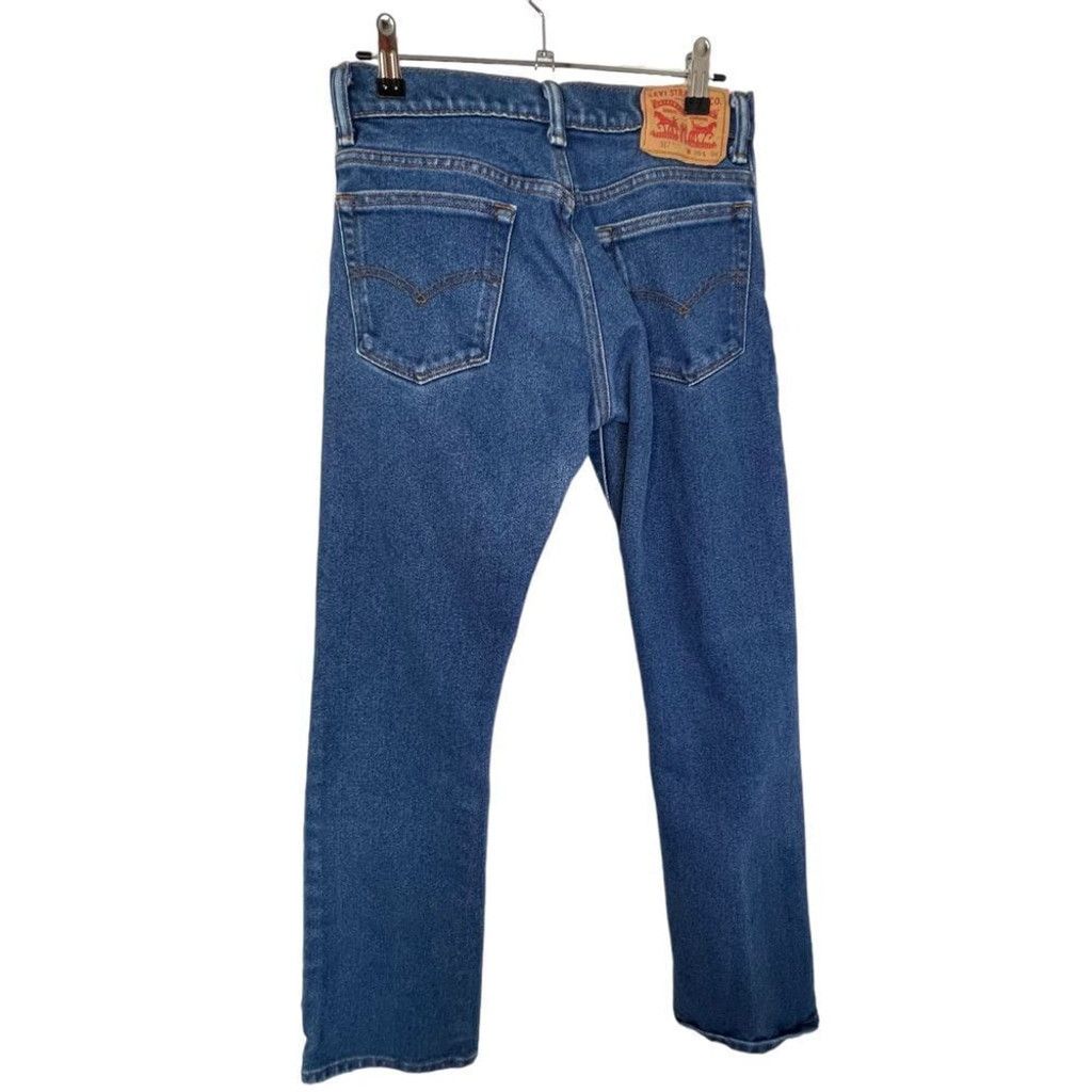 Levi's Vintage Levi 517 Medium Wash Bootcut Sturdy Denim Jeans Size 29" - 4 Thumbnail