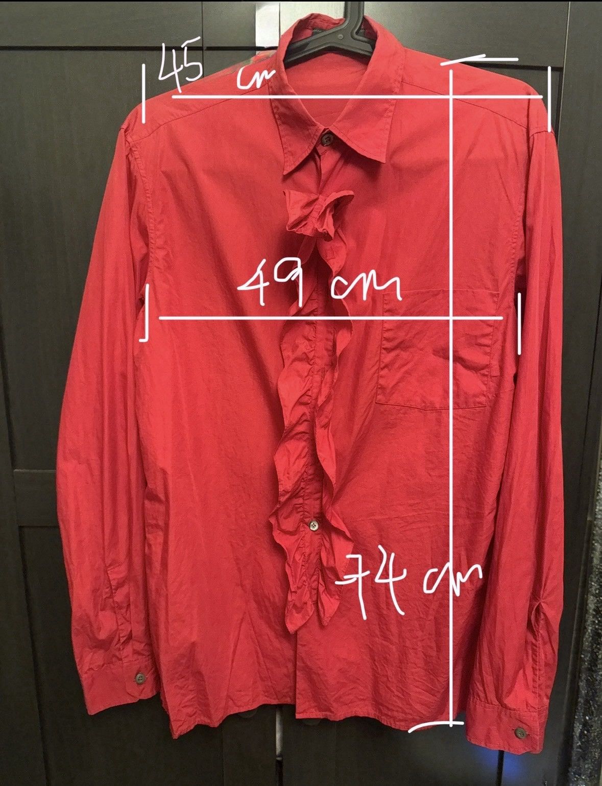 Prada Prada ruffled button shirt Size US M / EU 48-50 / 2 - 8 Thumbnail
