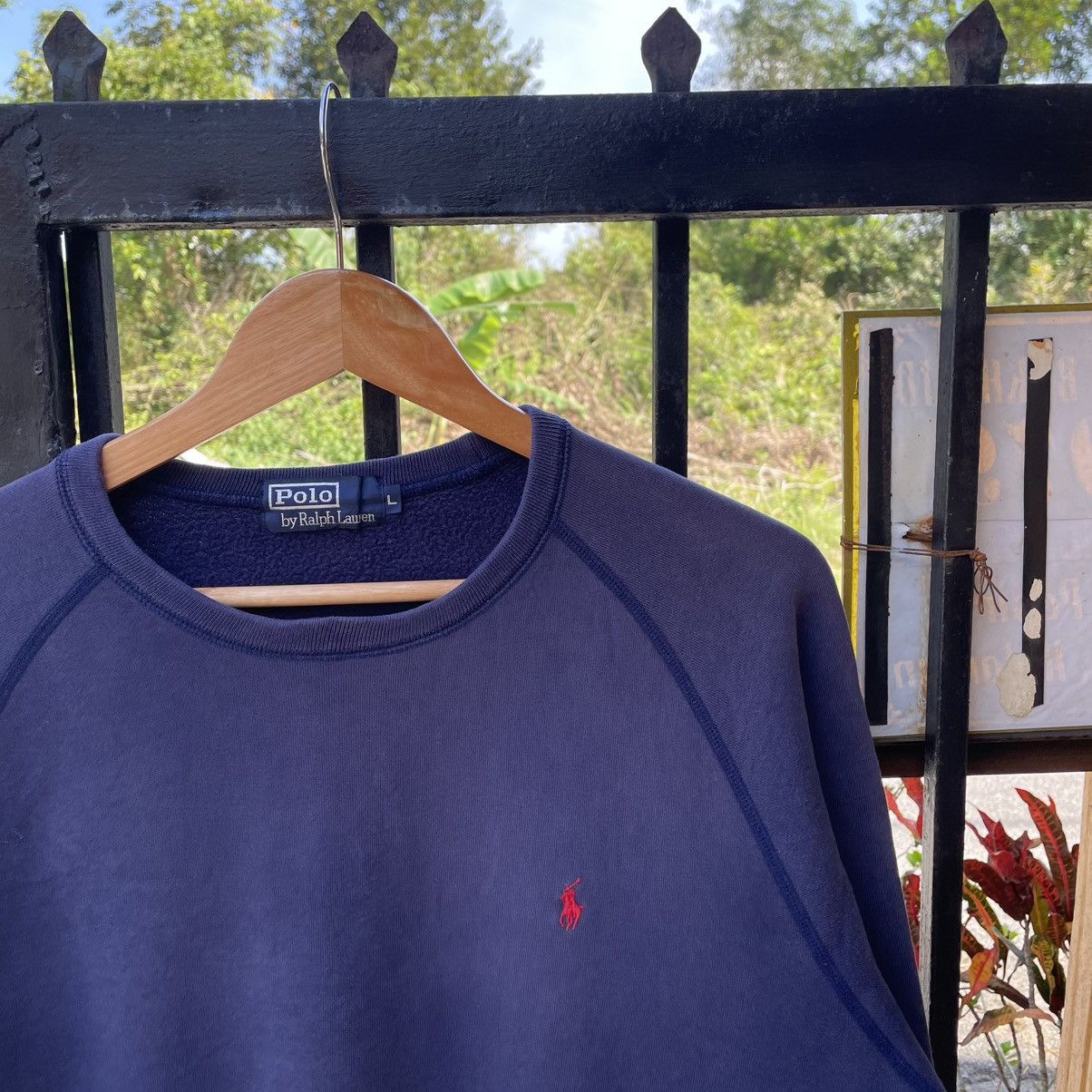 Polo Ralph Lauren 🔥Polo Ralph Lauren Small Pony Logo Distress Sweatshirts Size US M / EU 48-50 / 2 - 6 Thumbnail