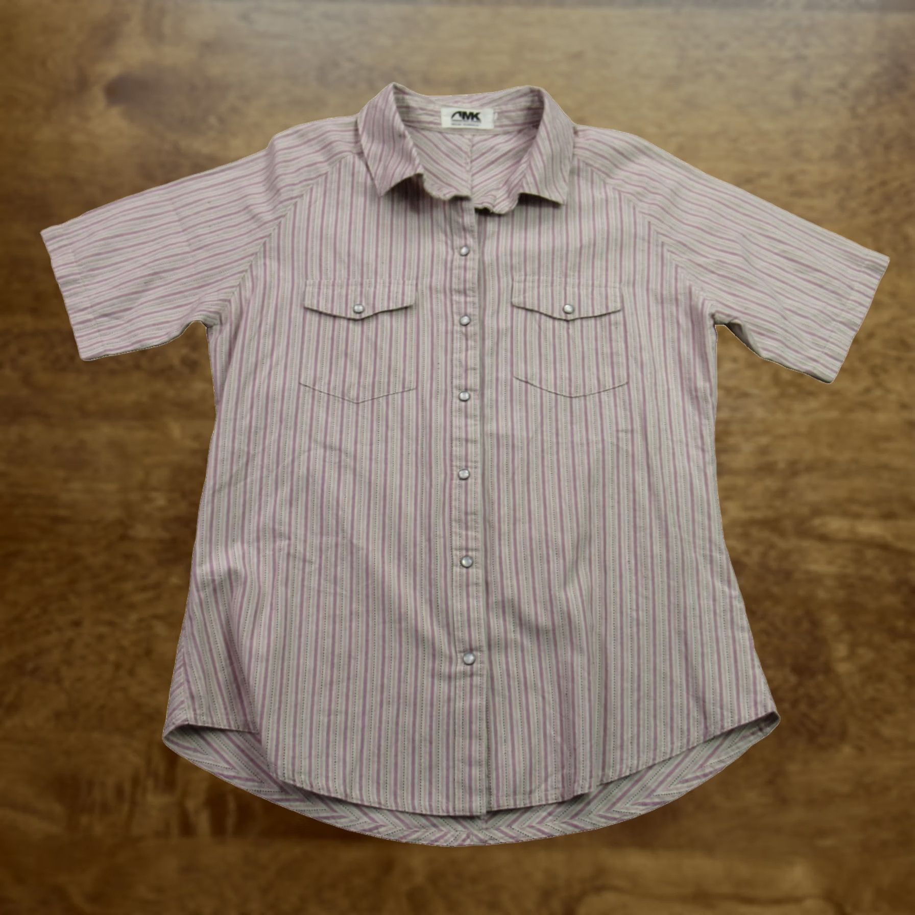 Mountain Khakis Mountain Khakis Shirt Womens M Short Sleeve Snap Front Outdoor Stripes Casual Size M / US 6-8 / IT 42-44 - 1 Thumbnail