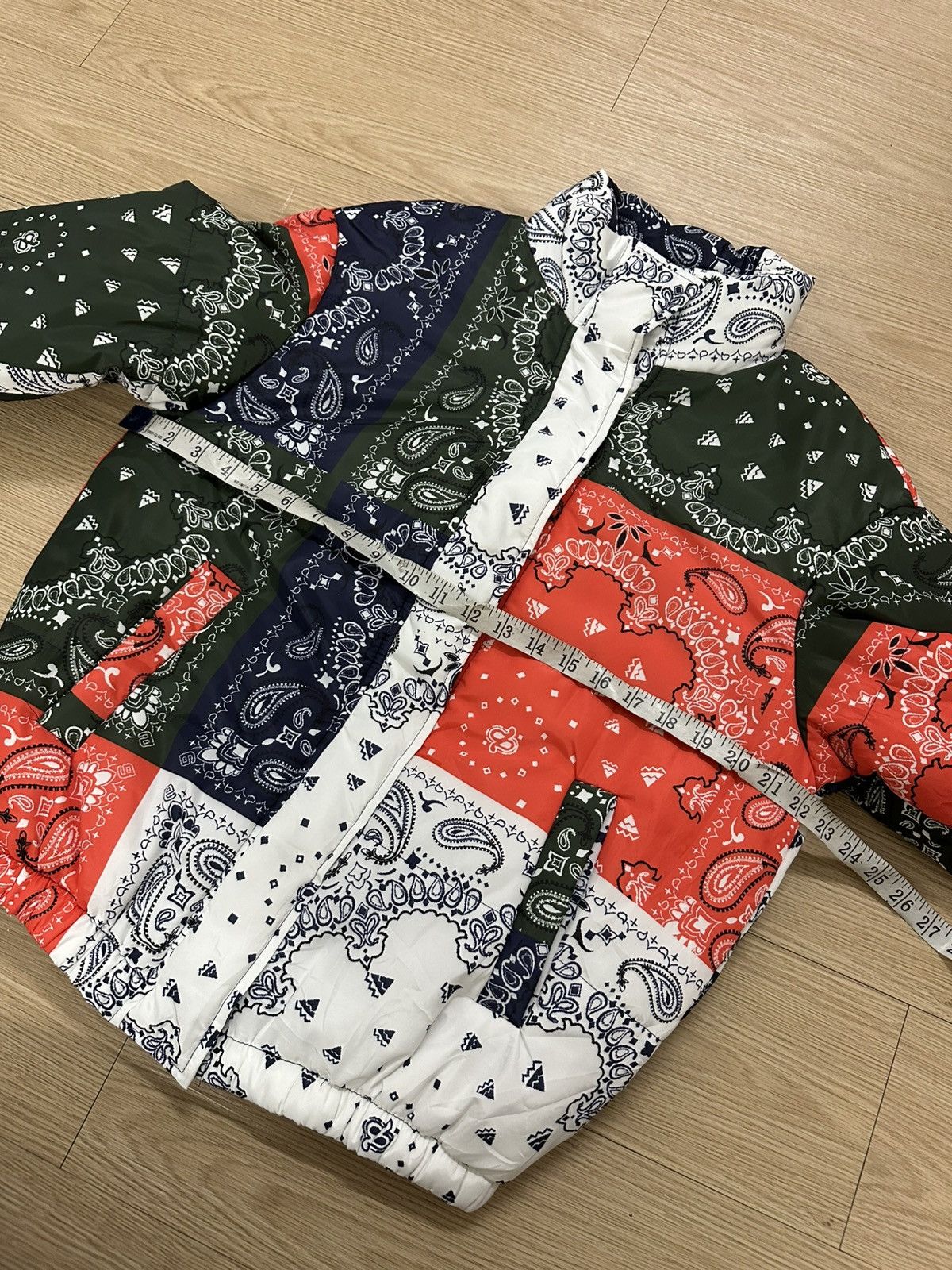 Designer Rare Beautiful Parody Kapital Bandana/Paisley Puffer Jacket Size US S / EU 44-46 / 1 - 13 Thumbnail