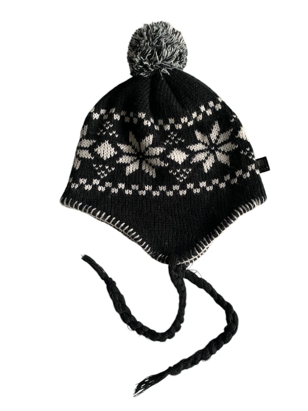 Japanese Brand × Karrimor Karrimor Japanese Earflap Knit Snow Snoopy Beanie Hats Size ONE SIZE - 4 Thumbnail