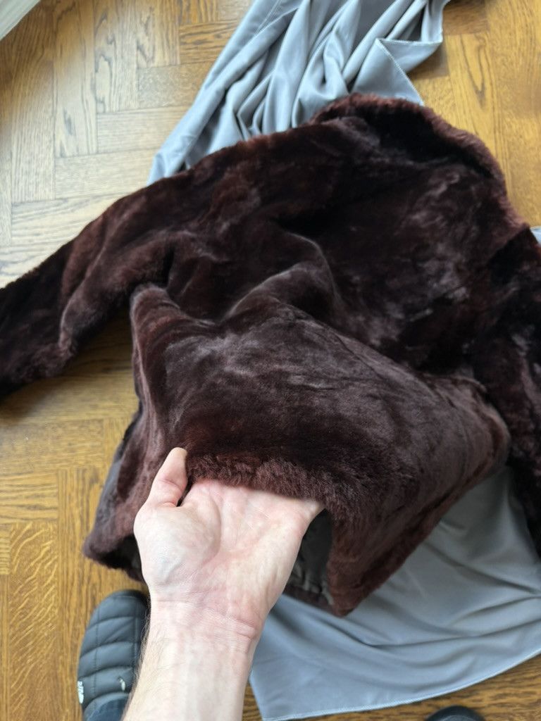 Vintage 1950s Fur Coat Vintage Sheared Beaver Overcoat Cropped Mob Size US S / EU 44-46 / 1 - 15 Thumbnail