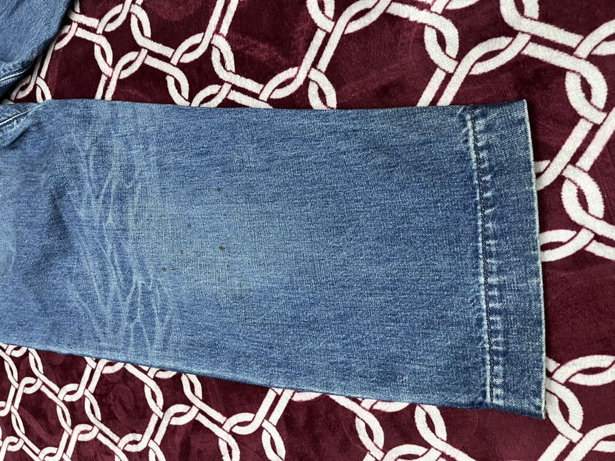 Japanese Brand Bru Na Boinne Redline Selvedge Stain Denim Size US 28 / EU 44 - 10 Thumbnail