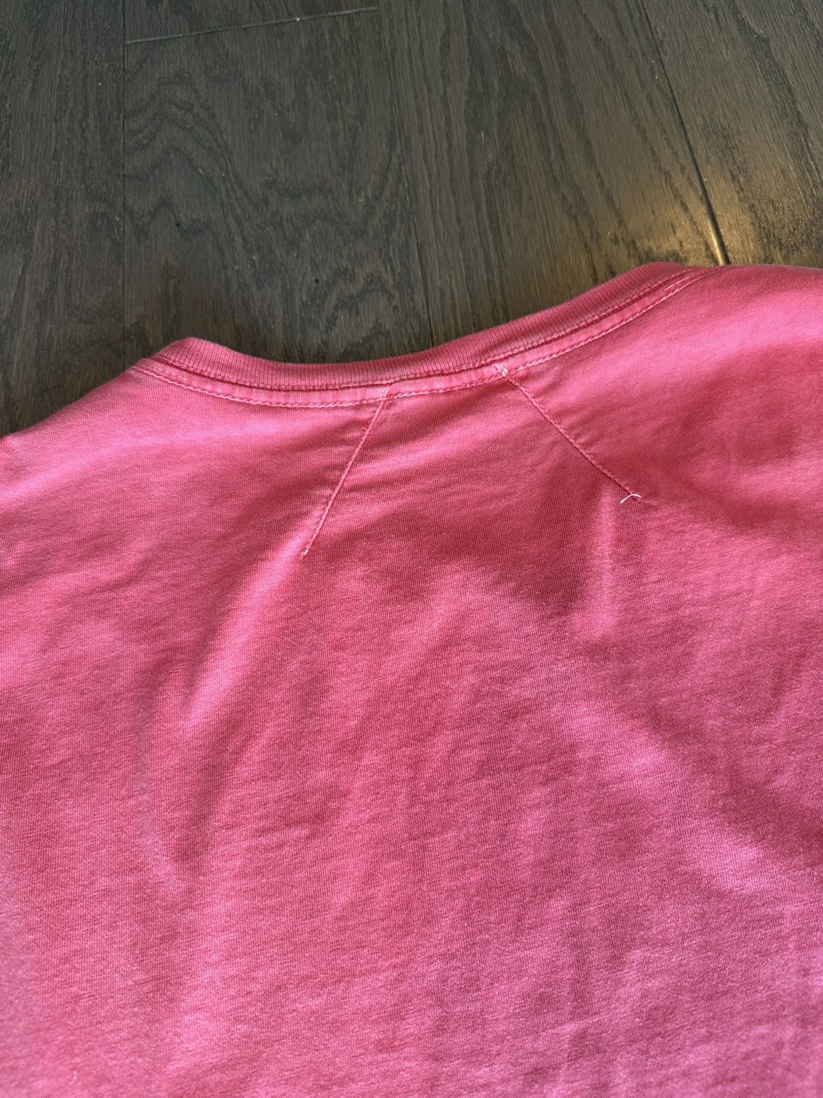 Rhude Washed Rose Rhude Script Tee Size US XL / EU 56 / 4 - 4 Thumbnail