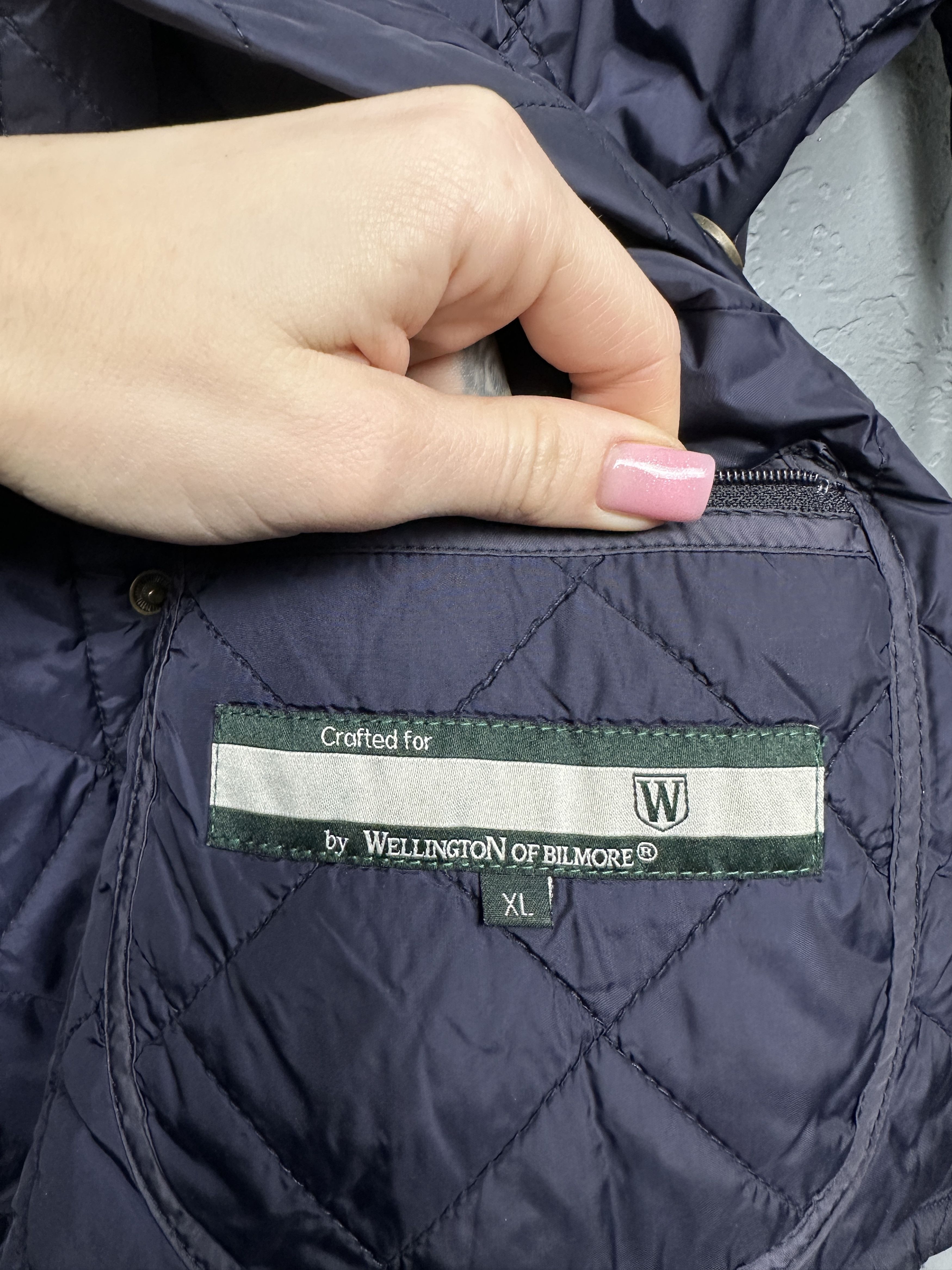 Other Wellington Of Bilmore Mens Quilted Jacket Size US XL / EU 56 / 4 - 5 Thumbnail