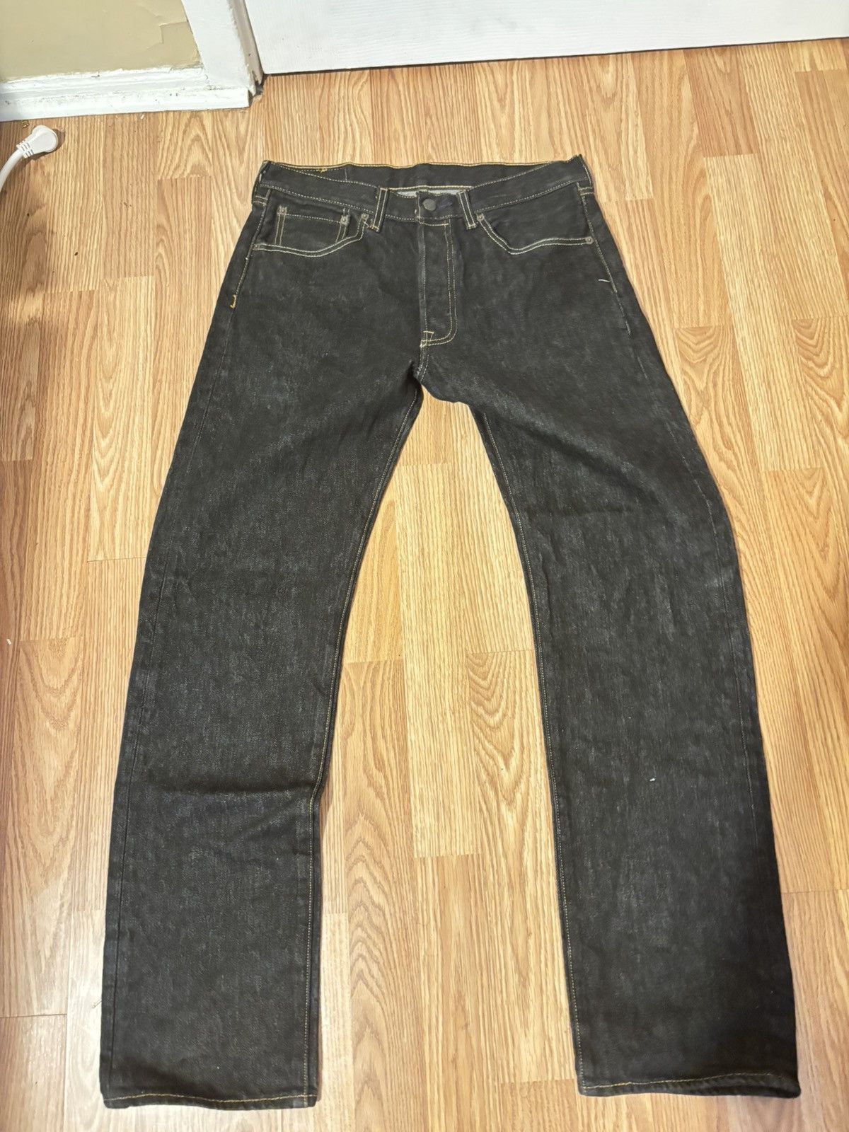 Levi's Levi 501s Jeans Black Size US 32 / EU 48 - 1 Thumbnail
