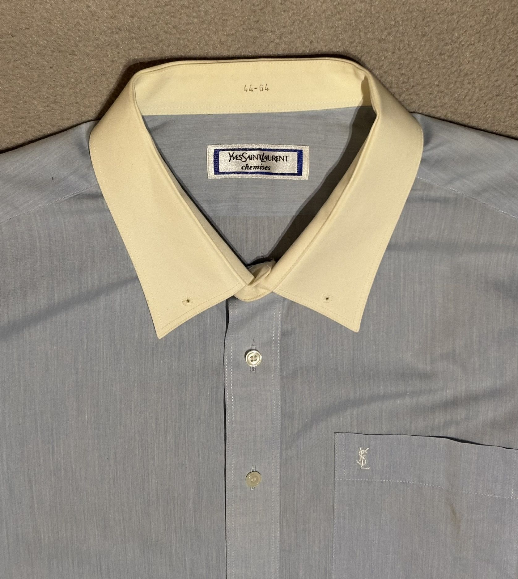 Yves Saint Laurent Yves Saint Laurent shirt size 44 Size US XXL / EU 58 / 5 - 15 Thumbnail
