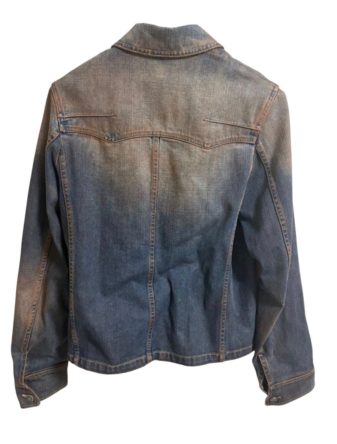 Dior Dior Homme SS05 Rust Denim Jacket Hedi Slimane Size US M / EU 48-50 / 2 - 2 Thumbnail
