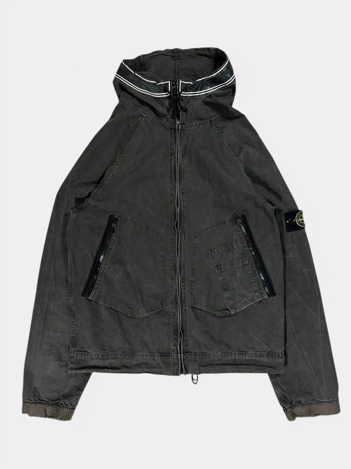 Stone Island Stone Island - SS06 Anthracite Technical Jacket Size US M / EU 48-50 / 2 - 1 Thumbnail