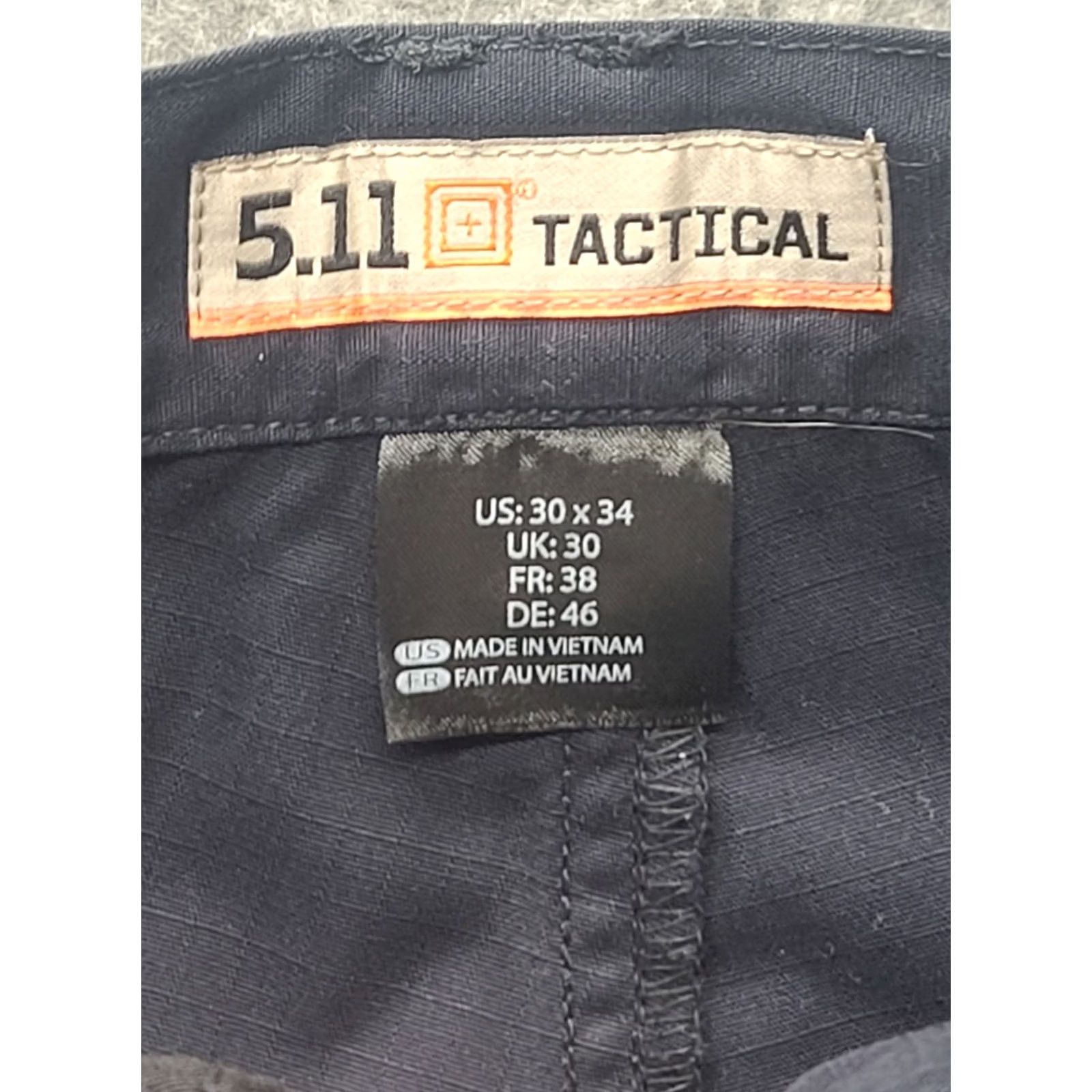 Vintage 5.11 Tactical Pants Mens 30x34 Taclite Pro Regular Fit Straight Leg EMS Military Casual Workwear Size US 30 / EU 46 - 2 Thumbnail