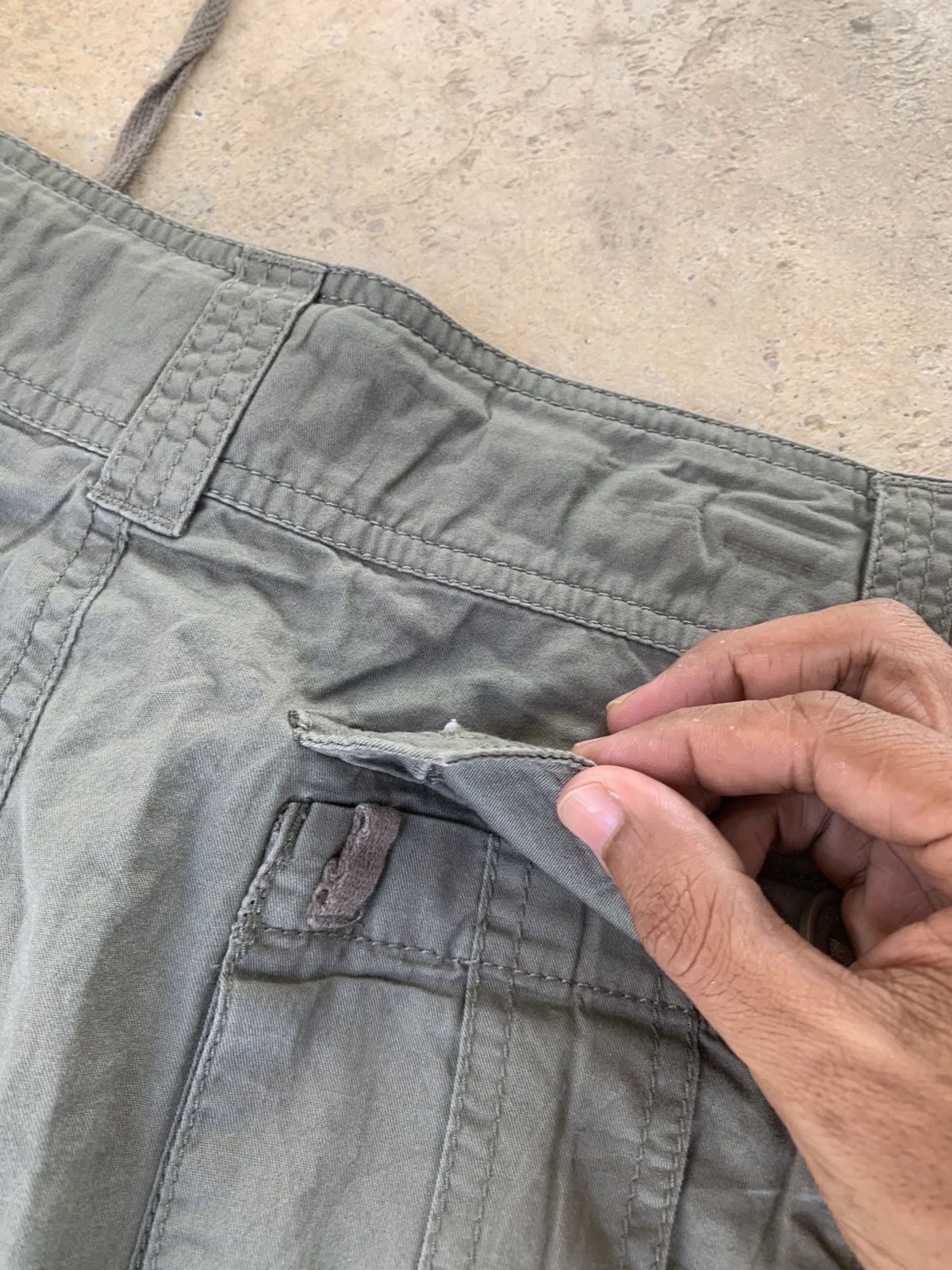 Japanese Brand Flared Merry Friend Cargo Pants Size 33" - 10 Thumbnail