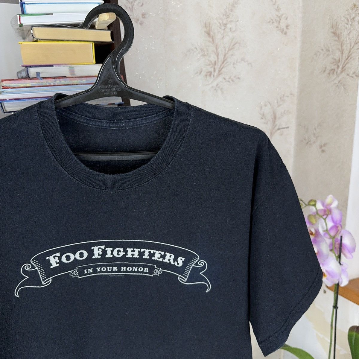 Band Tees × Vintage Vintage Foo Fighters T shirt 2005 Tour Nirvana Black Rock Size US L / EU 52-54 / 3 - 13 Thumbnail