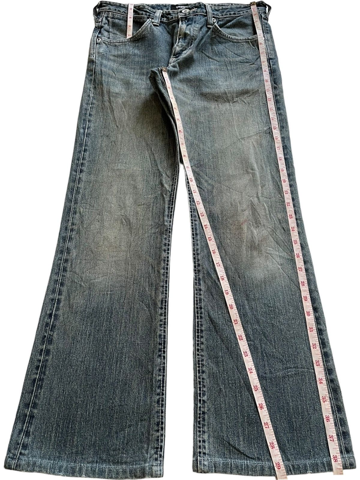 Wrangler Vintage Wrangler Flared Mud Wash Style Jeans Size US 31 - 12 Thumbnail