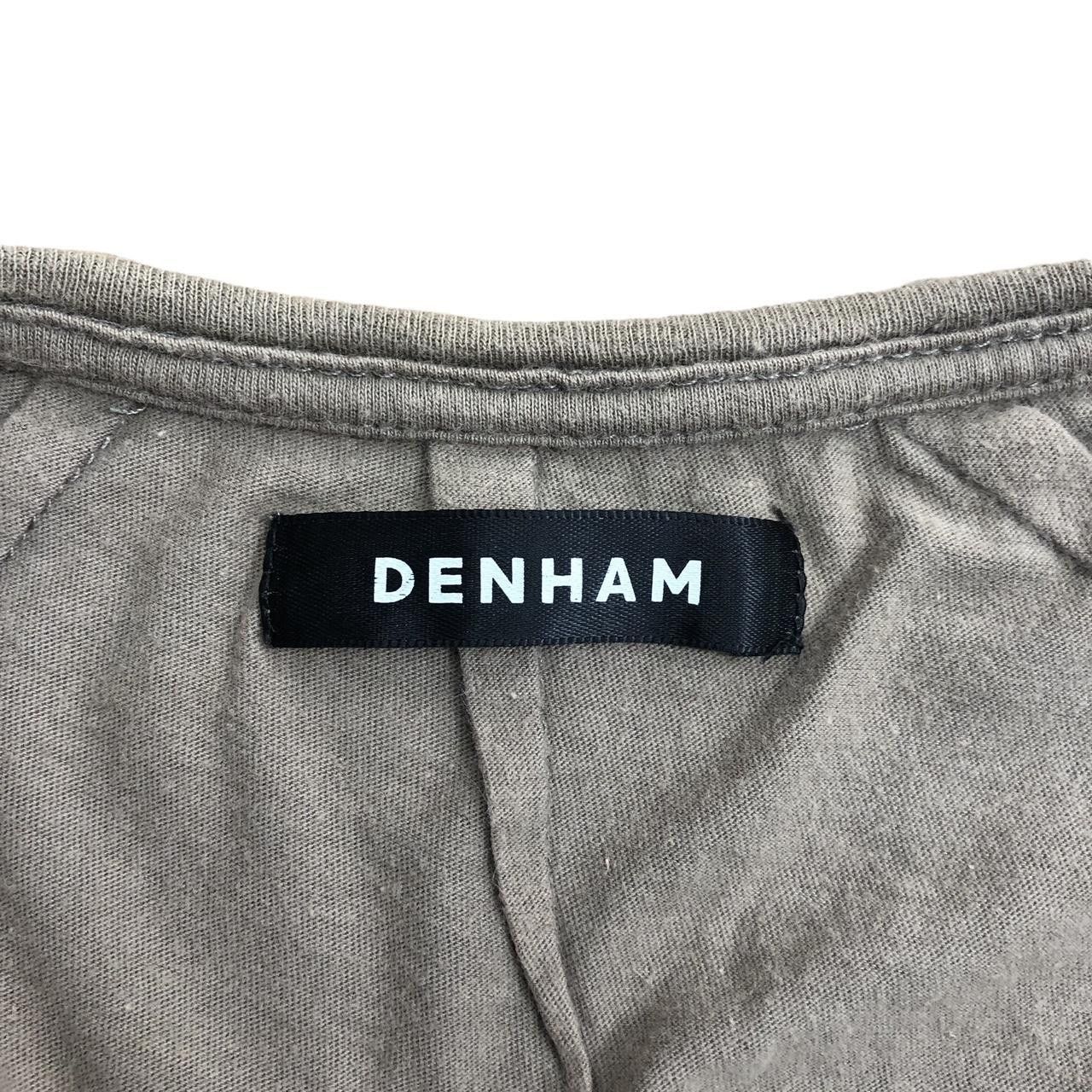 DENHAM DENHAM THE JEANMAKER Minimalist Design Plain Tee Shirt Top Size L / US 10 / IT 46 - 5 Thumbnail
