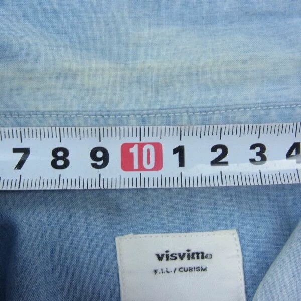 Visvim visvim 21SS CHORE P. W. SHIRT L/S CHAMBRAY Long Sleeve Shir Size US L / EU 52-54 / 3 - 8 Thumbnail
