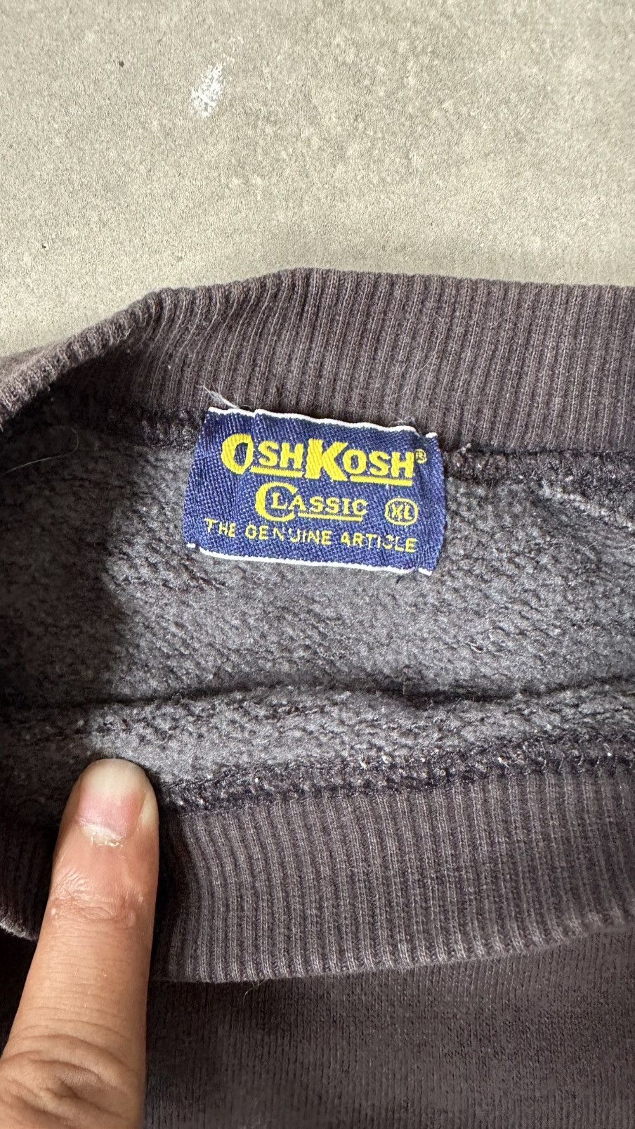 Oshkosh VINTAGE OSHKOSH CLASSIC SWEATSHIRT Size US L / EU 52-54 / 3 - 2 Thumbnail
