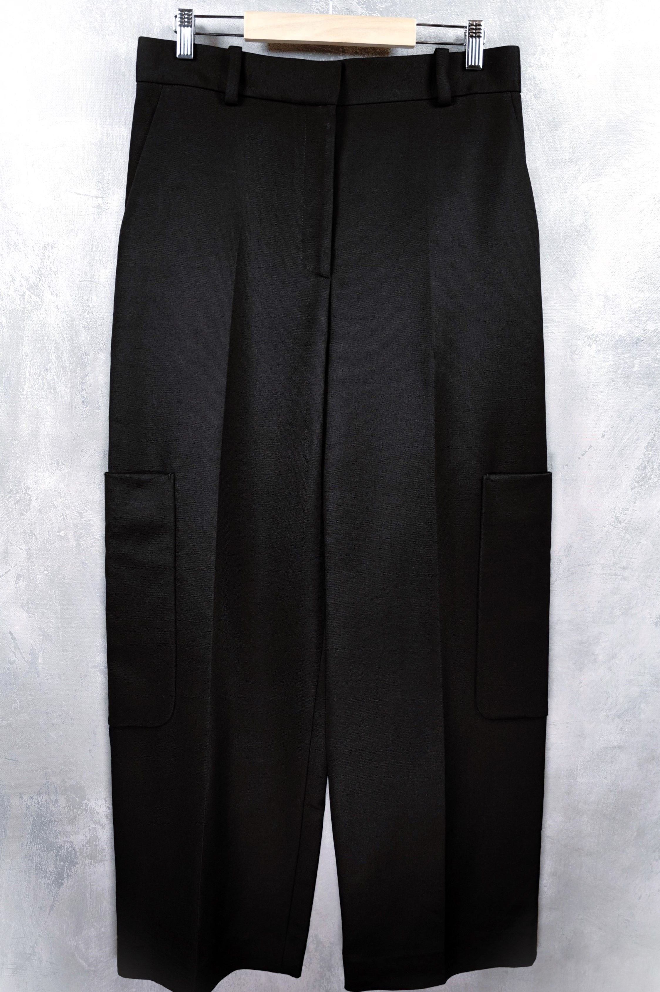 KHAITE Khaite Caiton straight-leg high-waisted cargo trousers Size 28" / US 6 / IT 42 - 2 Thumbnail