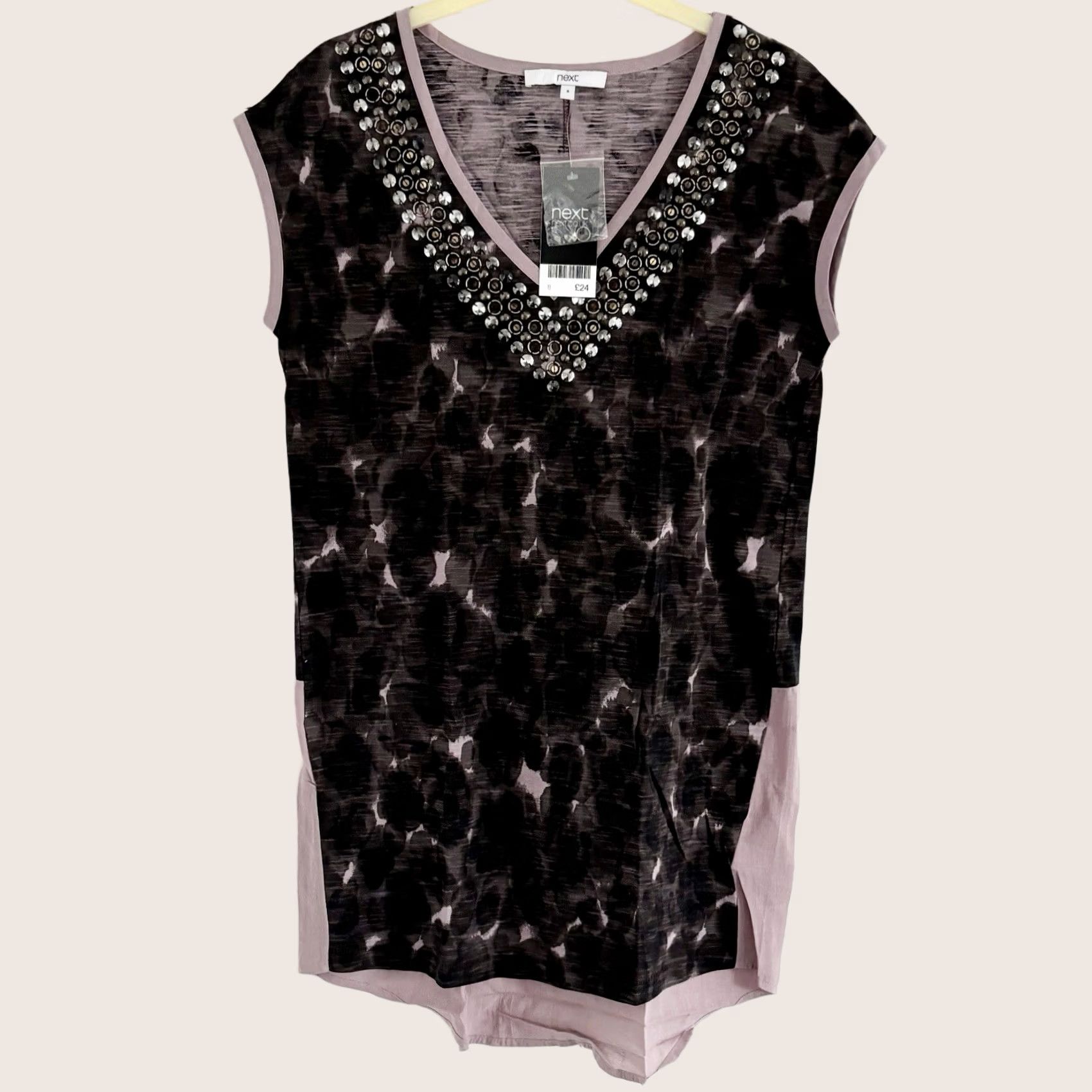 NEXT Next Sleeveless Shirt Top Size UK 8 Womens New With Tags BNWT Summer Holiday Size M / US 6-8 / IT 42-44 - 1 Thumbnail
