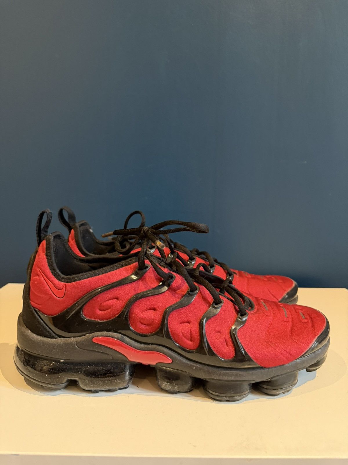 Nike Nike Air VaporMax Plus “University Red / Black” Size US 10.5 / EU 43-44 - 1 Thumbnail