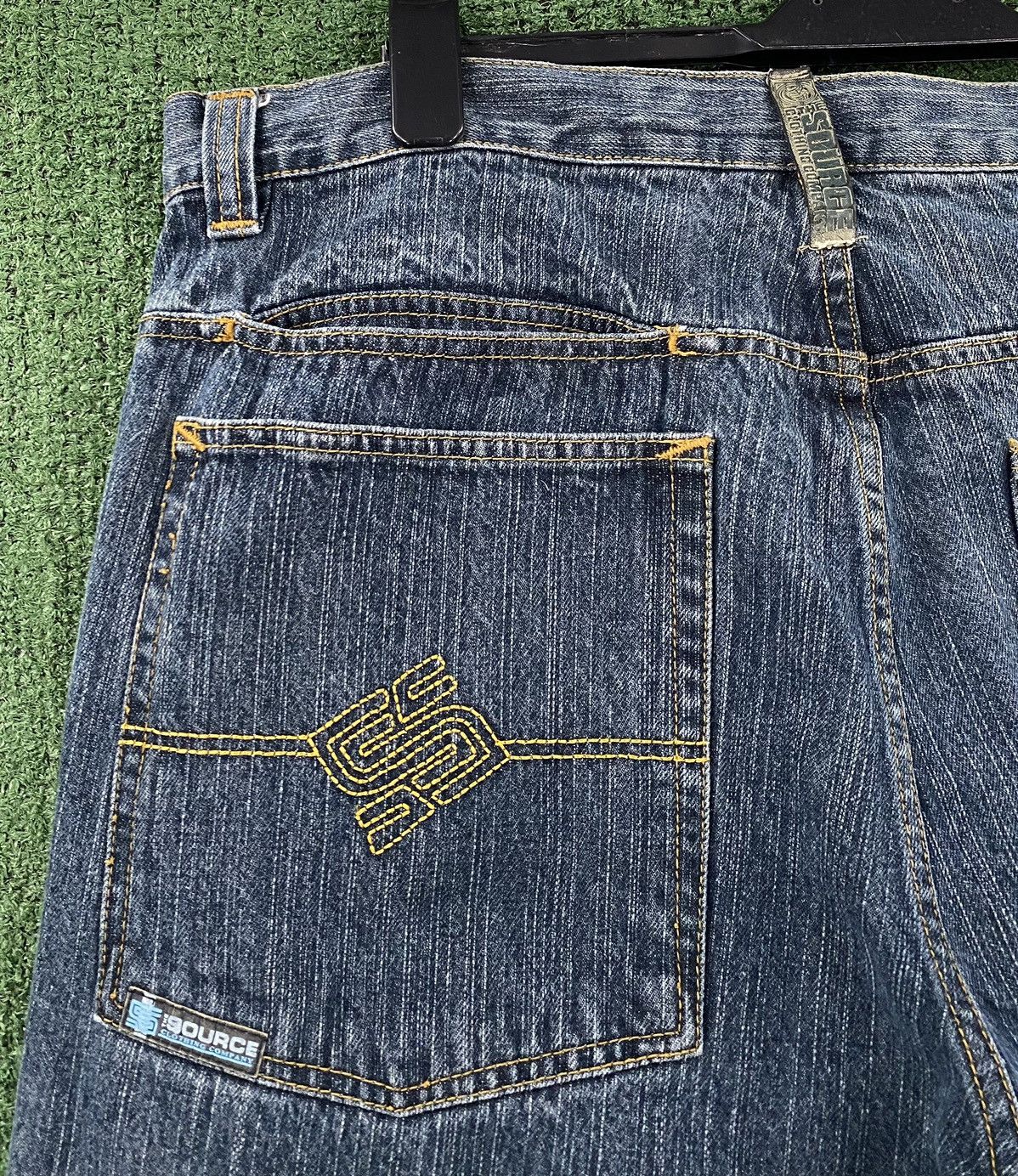 Other VTG 90’s The Source Hip Hop Embroidered Baggy Wide Leg Jeans Size US 38 / EU 54 - 7 Thumbnail