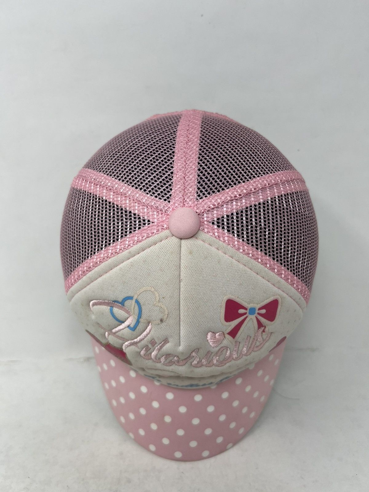 Japanese Brand Hilarious Jubilee Pink Trucker Hat Size ONE SIZE - 6 Thumbnail