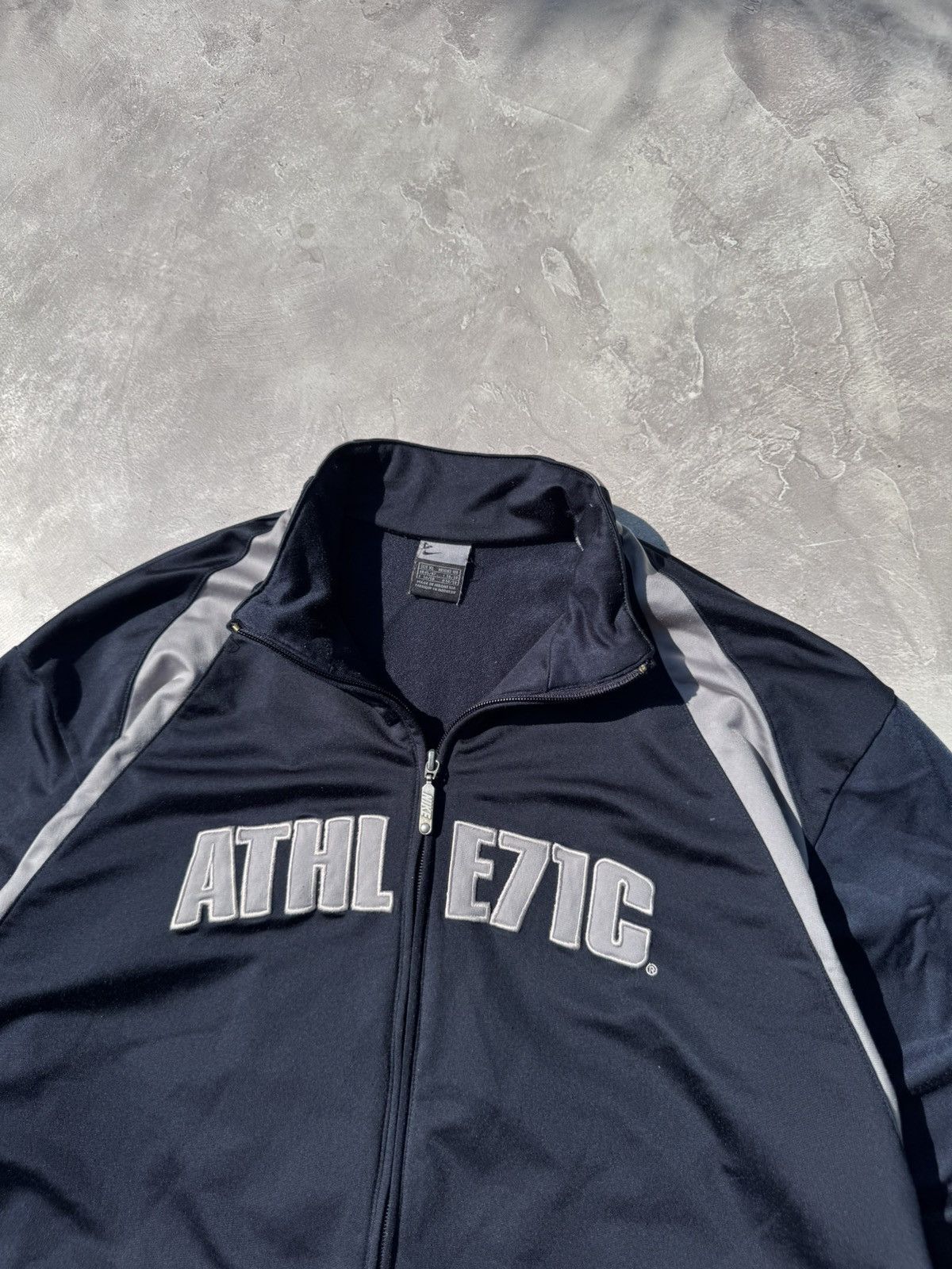 Nike Vintage Nike Athletic 71 90s Retro Track Jacket Size US XL / EU 56 / 4 - 2 Thumbnail