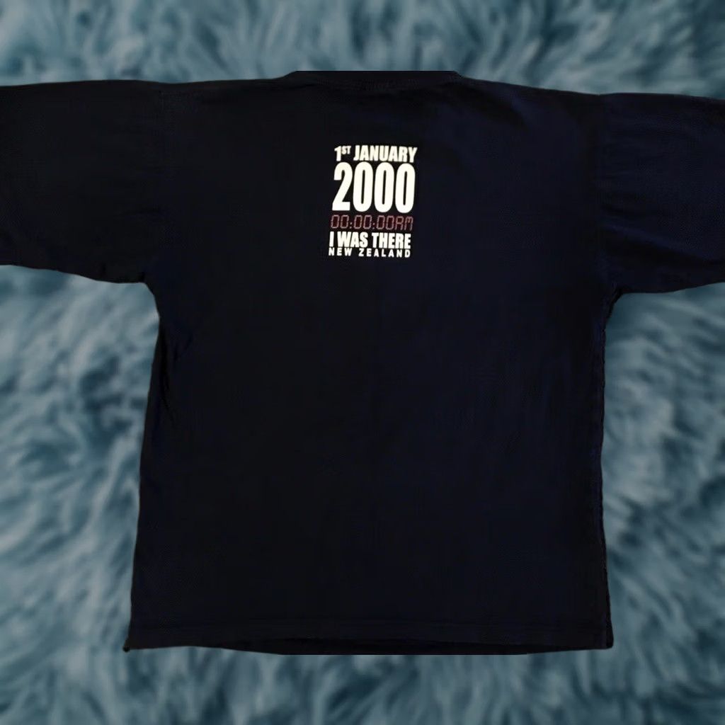 Vintage VINTAGE Y2K New Zealand Millennium I Was There Faded Distressed Shirt XL Blue Men T-Shirt 90s Grunge USA Rock Punk Retro LogO Nike? Size US XL / EU 56 / 4 - 1 Thumbnail