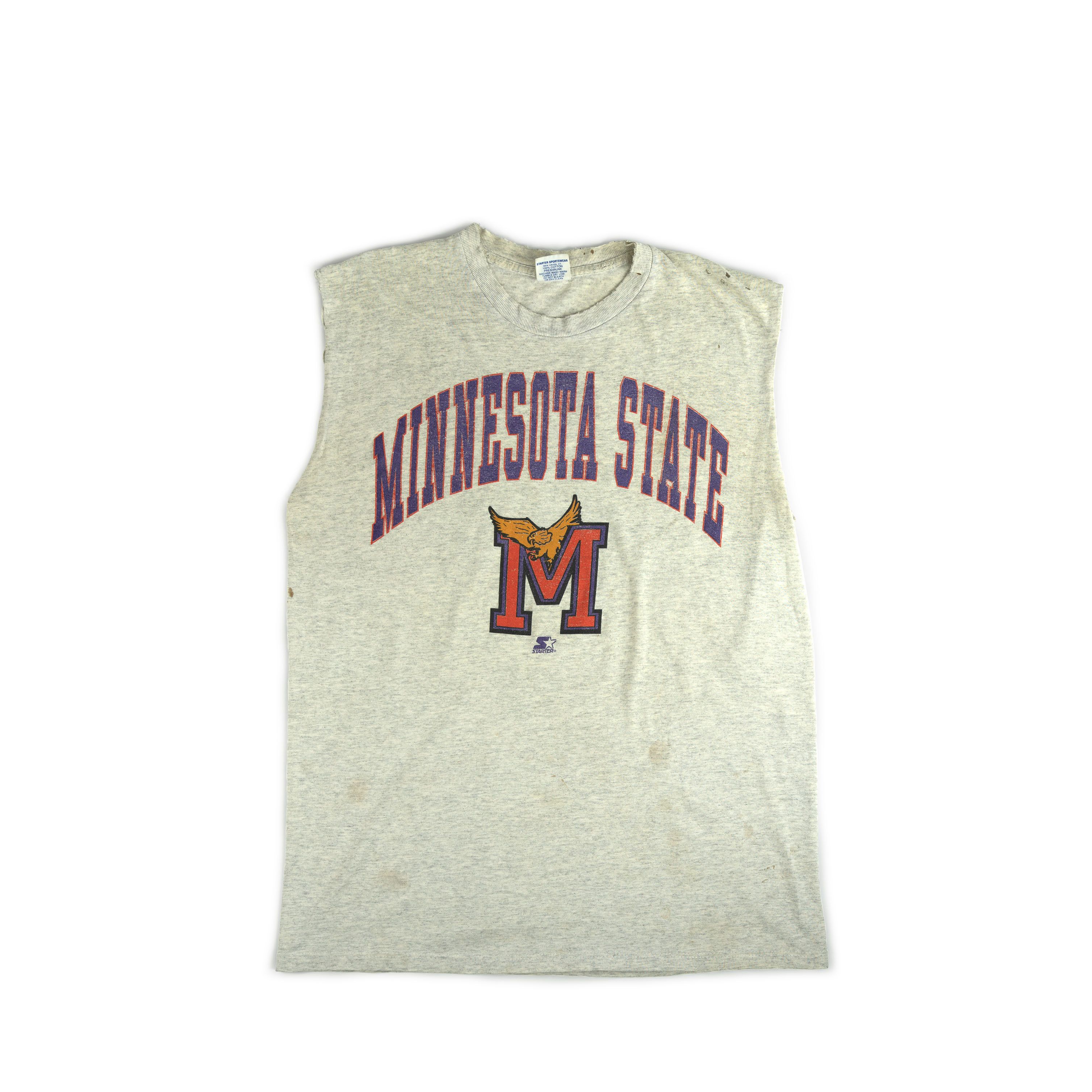Vintage 1990's Starter Minnesota State Cut Off Tank Top