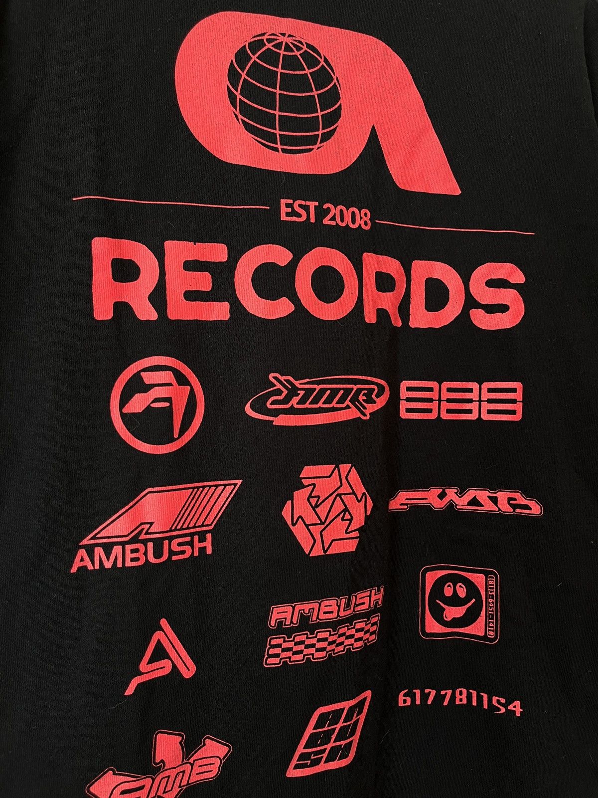 Ambush Design AMBUSH Records Thick Oversized T-shirt Size US S / EU 44-46 / 1 - 11 Thumbnail