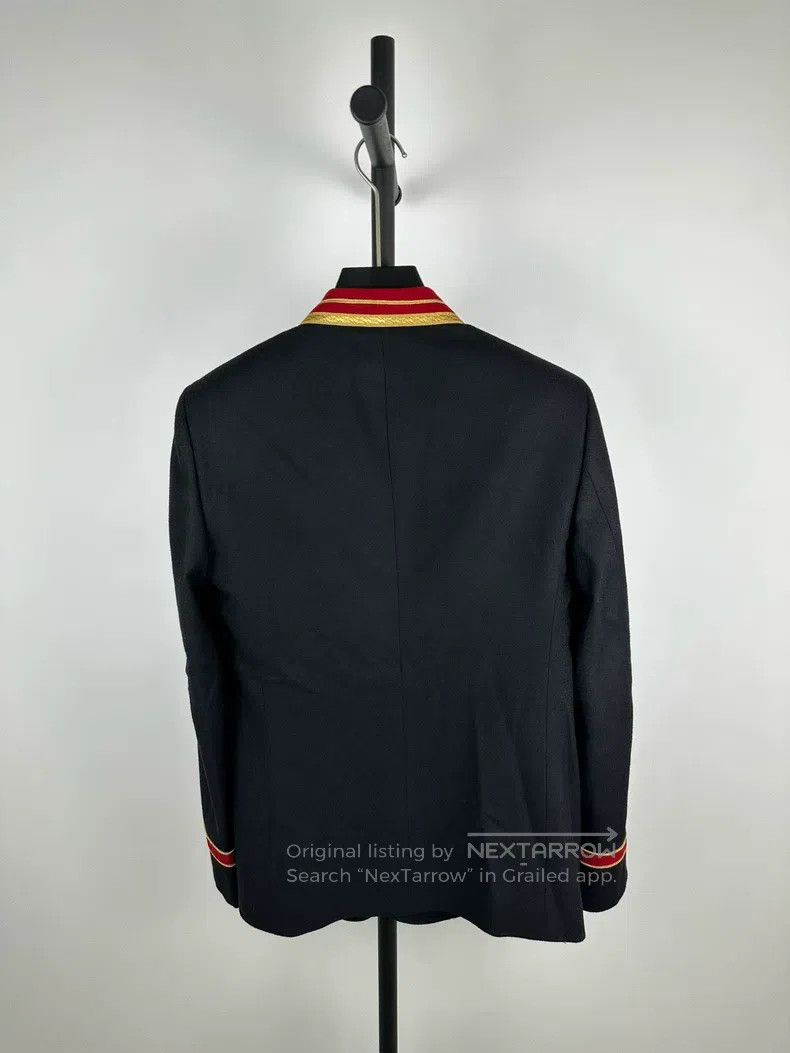 Saint Laurent Paris Saint Laurent Paris Black and Red Court Jacket Size US M / EU 48-50 / 2 - 2 Thumbnail