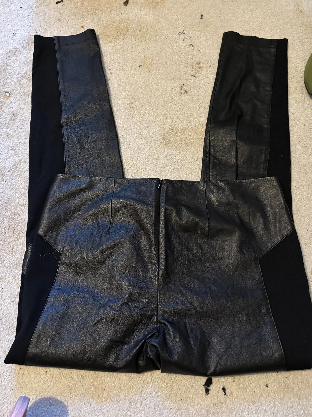 Other NEW Bb Dakota 100% Leather Isaac Motorcyle Leggings sz 10 Size 32" / US 10 / IT 46 - 8 Thumbnail