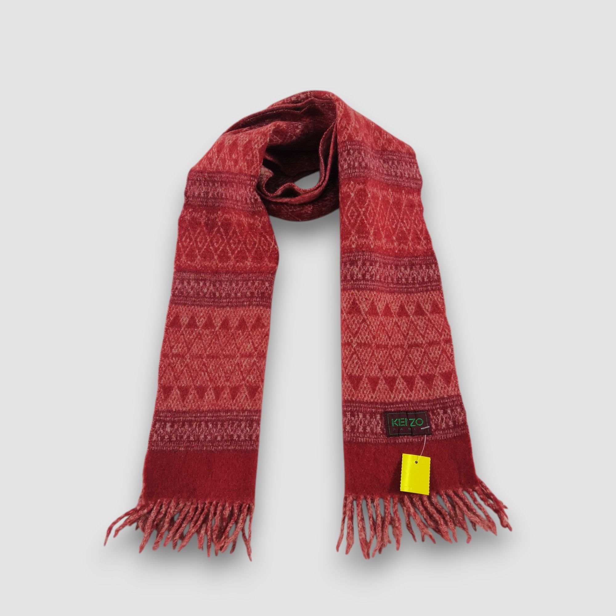Kenzo Vintage Kenzo Scarf Wool Cashmere Scarves. Size ONE SIZE - 1 Thumbnail