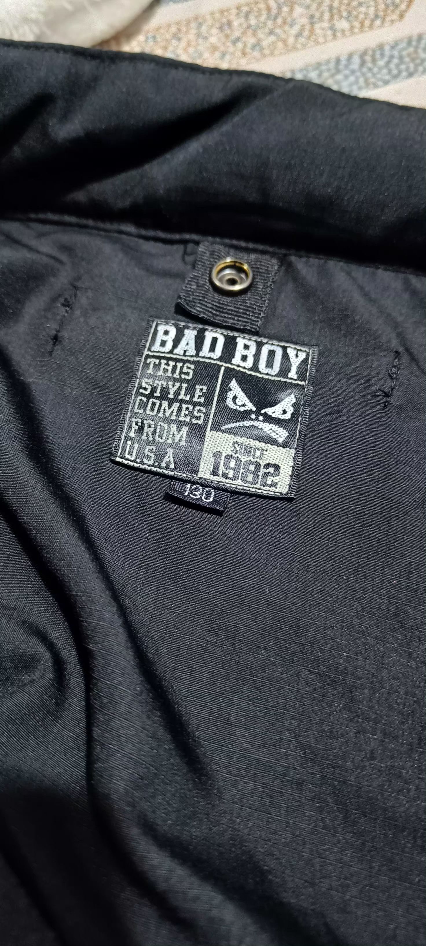 Japanese Brand 💥 VINTAGE BAD BOY💥 jacket for kids-130 Size US XXS / EU 40 - 11 Thumbnail