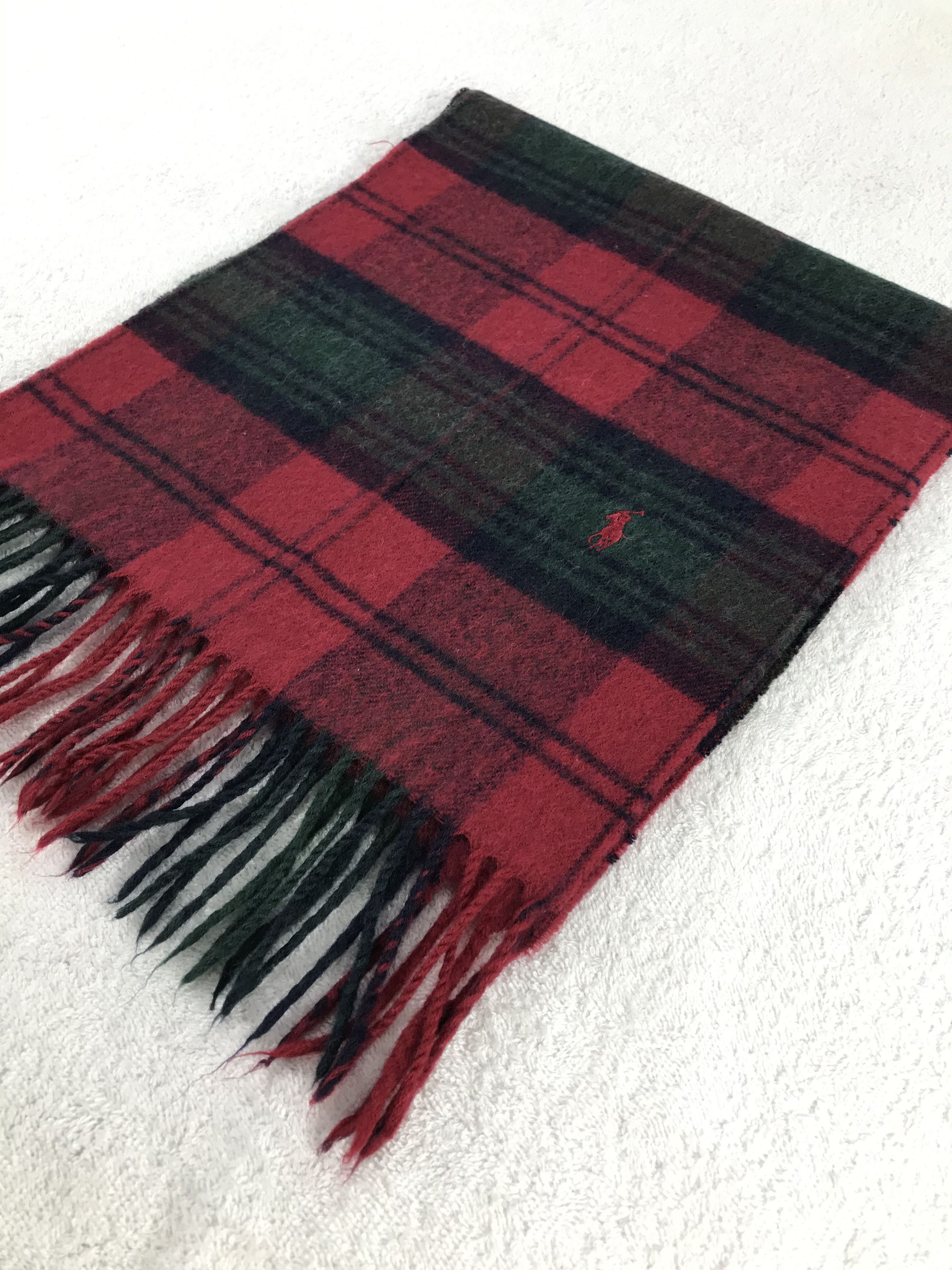 Polo Ralph Lauren × Vintage Polo Ralph Lauren Scarf / Muffler / Neckwear - WW1468 Size ONE SIZE - 3 Thumbnail
