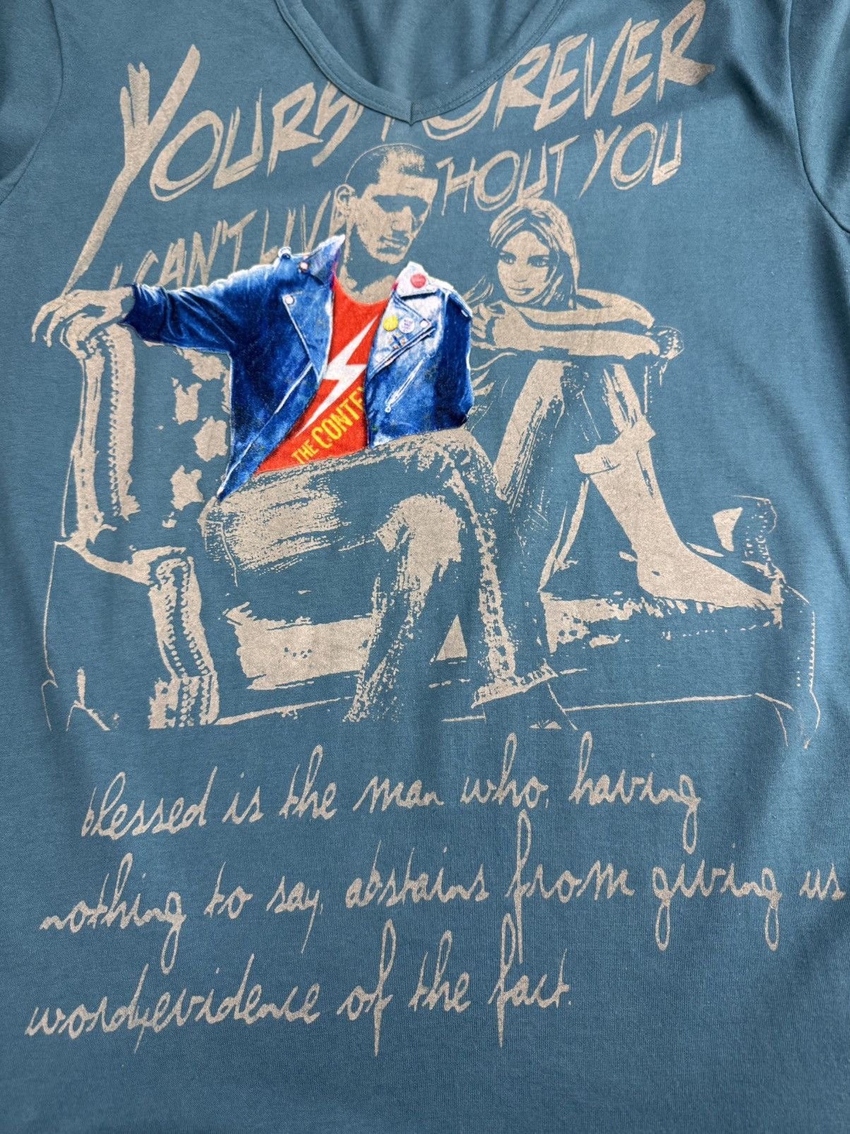 PPFM PPFM longsleeve Vneck tshirt inspired by film Taxi Driver Size US M / EU 48-50 / 2 - 10 Thumbnail