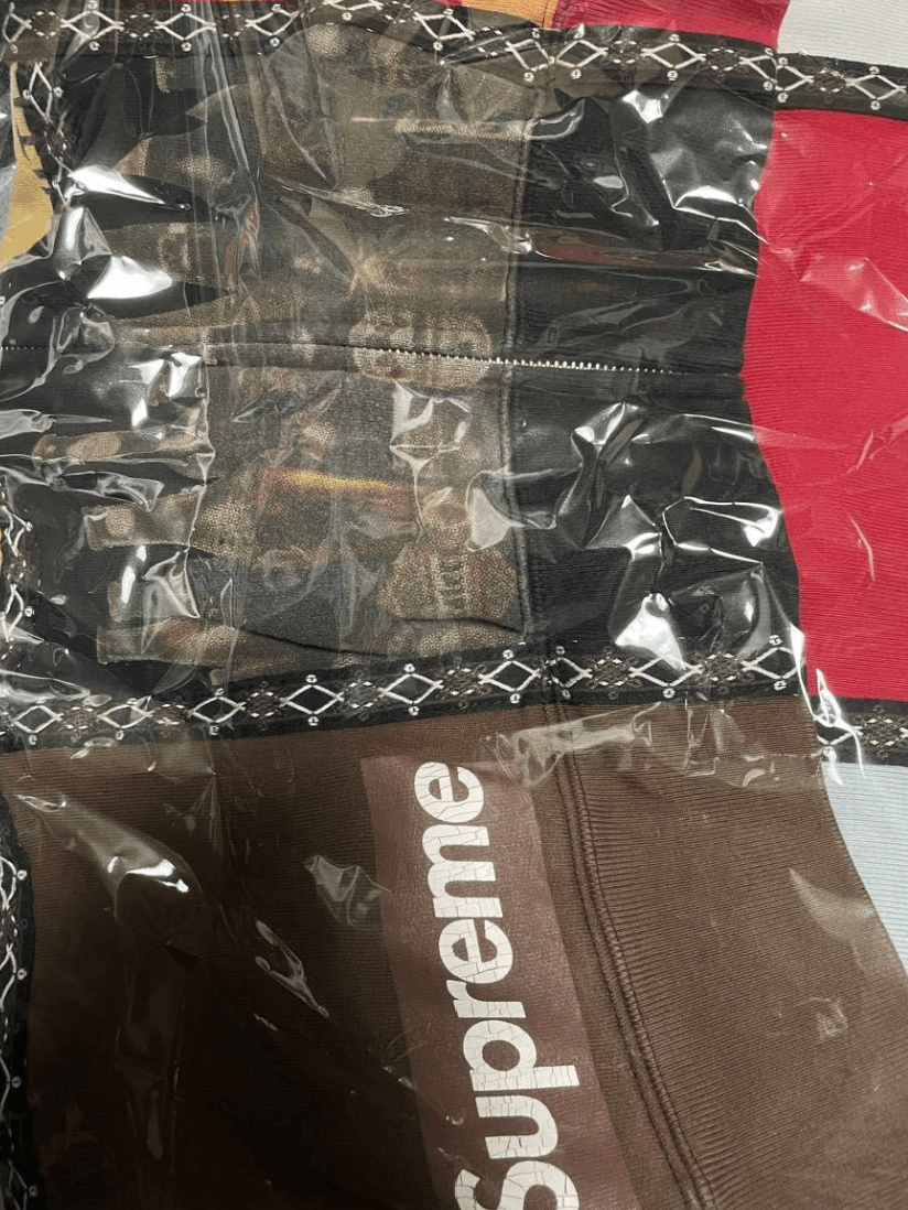 Supreme Supreme Number (N)ine Patchwork Zip Up Hooded Sweatshirt M Size US M / EU 48-50 / 2 - 4 Thumbnail