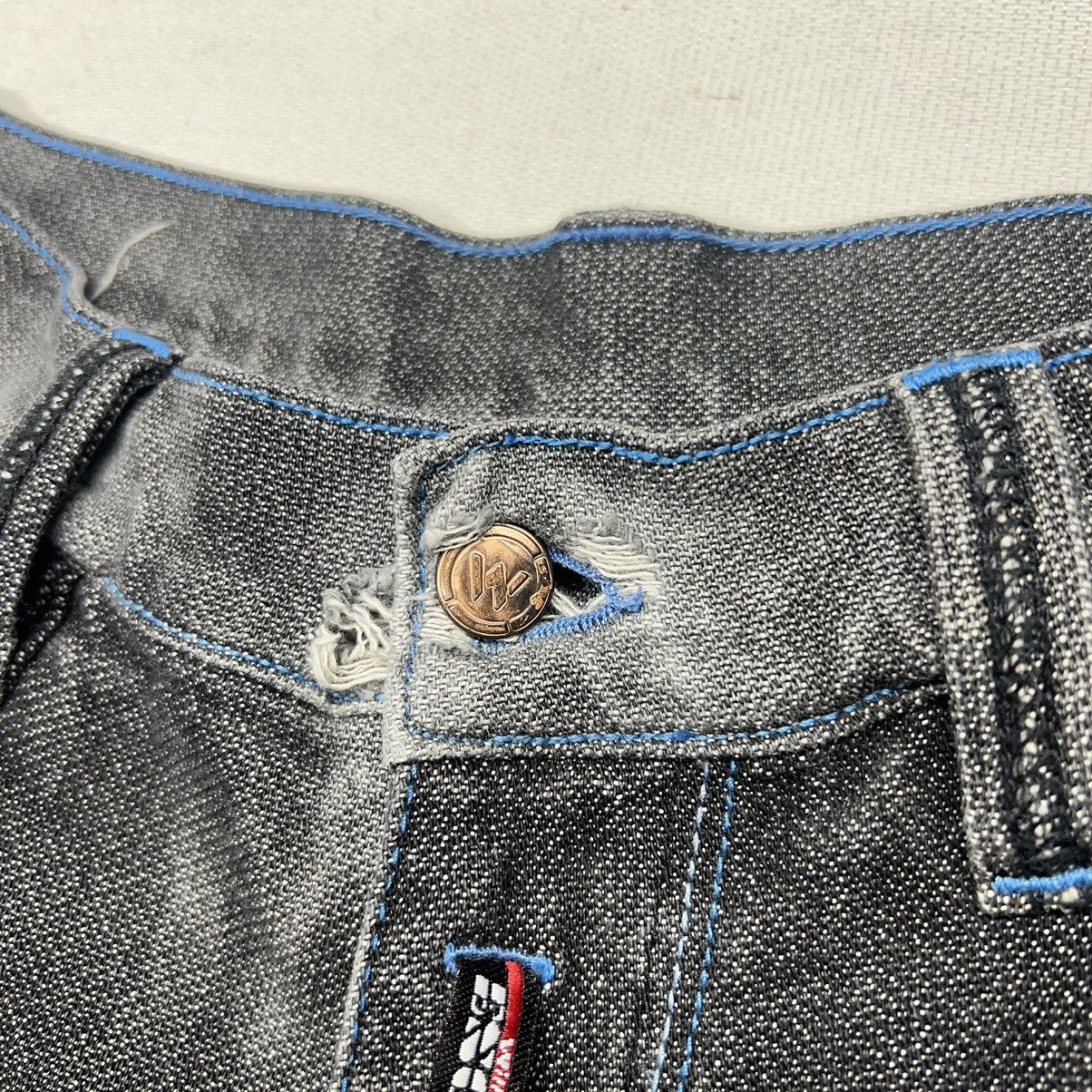 Ecco × Vintage VTG Willie Esco Jeans Grey Denim Duns Faded Baggy Y2K Size US 32 / EU 48 - 13 Thumbnail